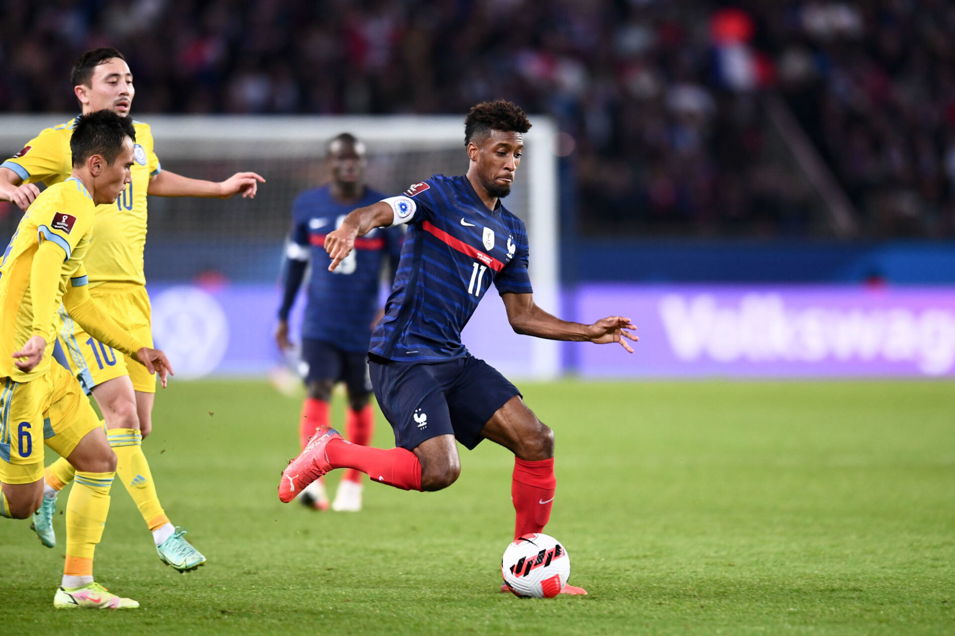 Il appartient à Kingsley Coman de prouver qu'il peut répondre aux exigences du poste de piston. Icon Sport