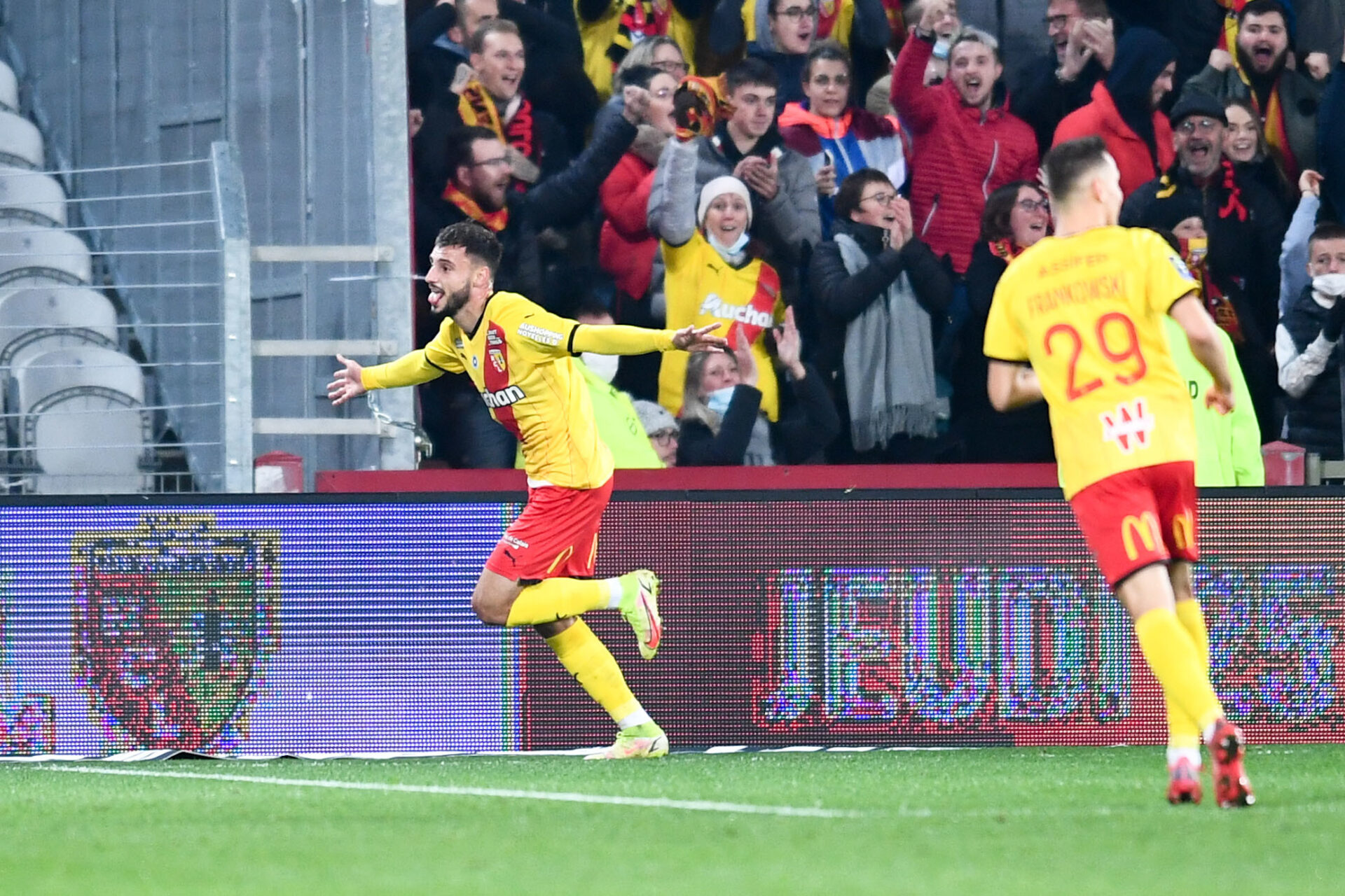 Clauss a fait le show coté Lensois (iconsport)