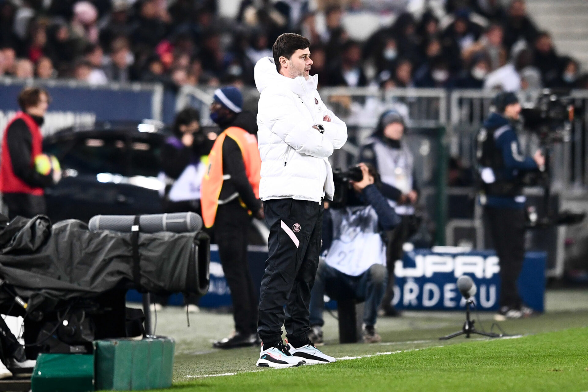 Mauricio Pochettino sur le banc parisien (iconsport)