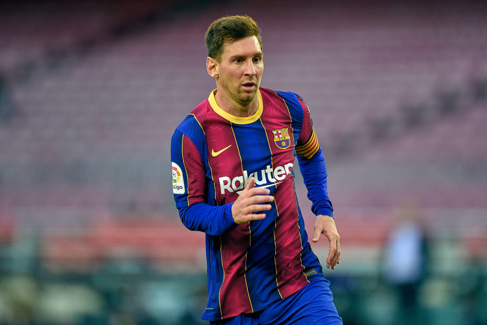 Lionel Messi sous le maillot de Barcelone (iconsport)