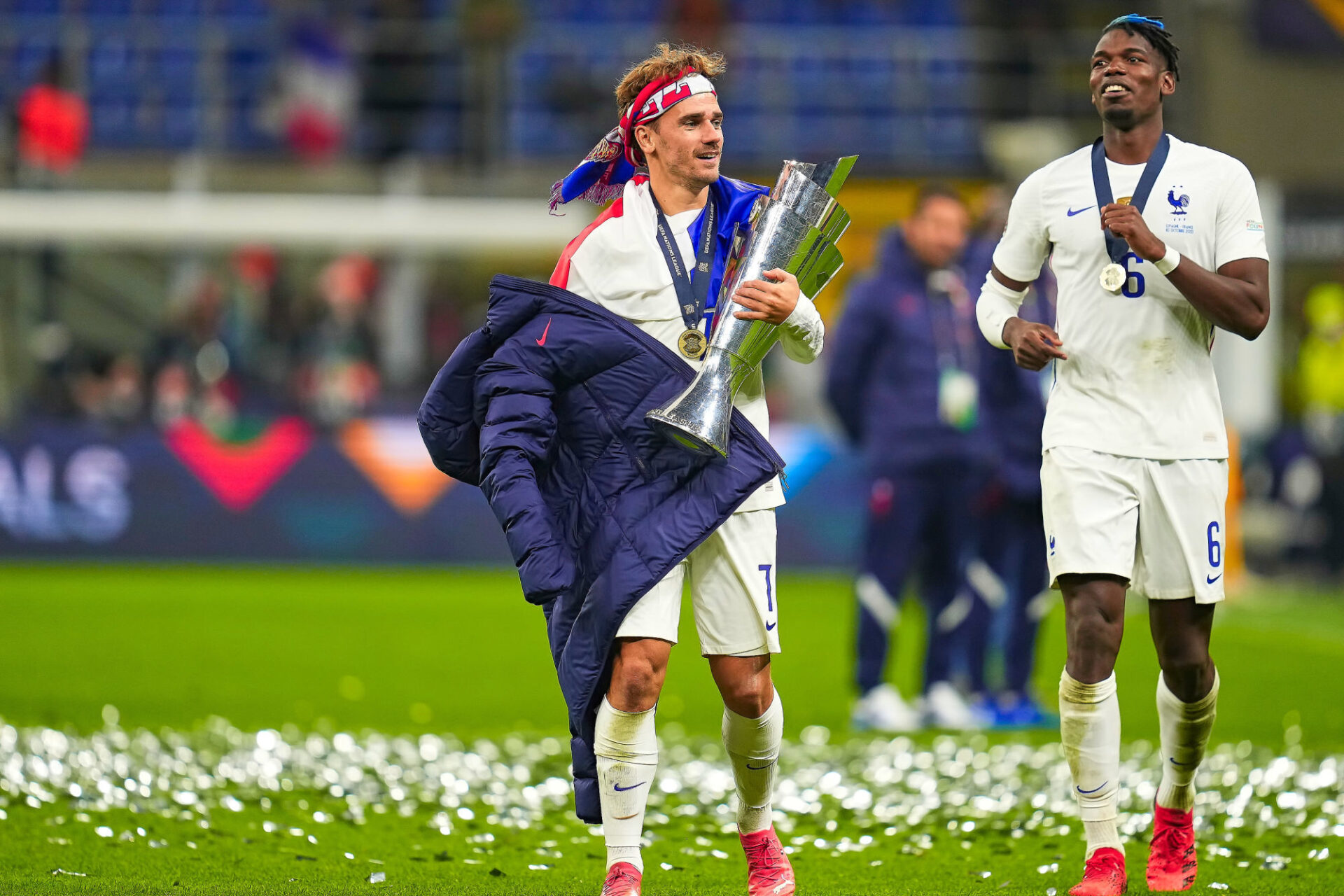En l'absence de Paul Pogba, Antoine Griezmann doit redevenir le fer de lance des Bleus. Icon Sport