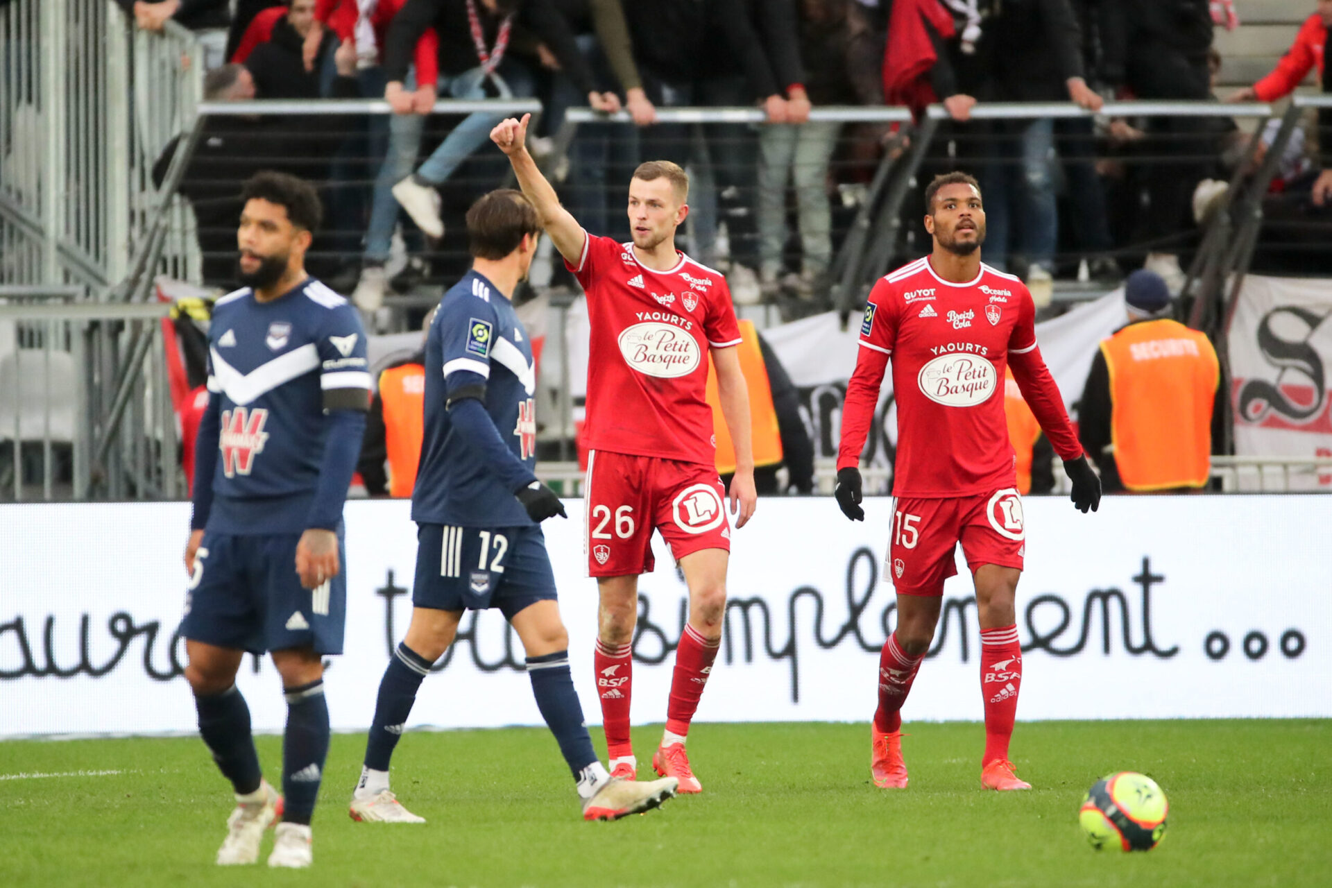 D&eacute;fait par Brest au Matmut Atlantique, les Girondins sont 17&egrave;mes de Ligue 1. Icon Sport