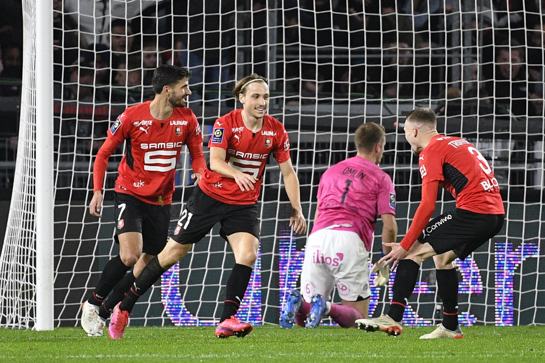 Genesio s'est satisfait de la première période de ses hommes qui menaient 2-0 à la pause contre Montpellier (iconsport)