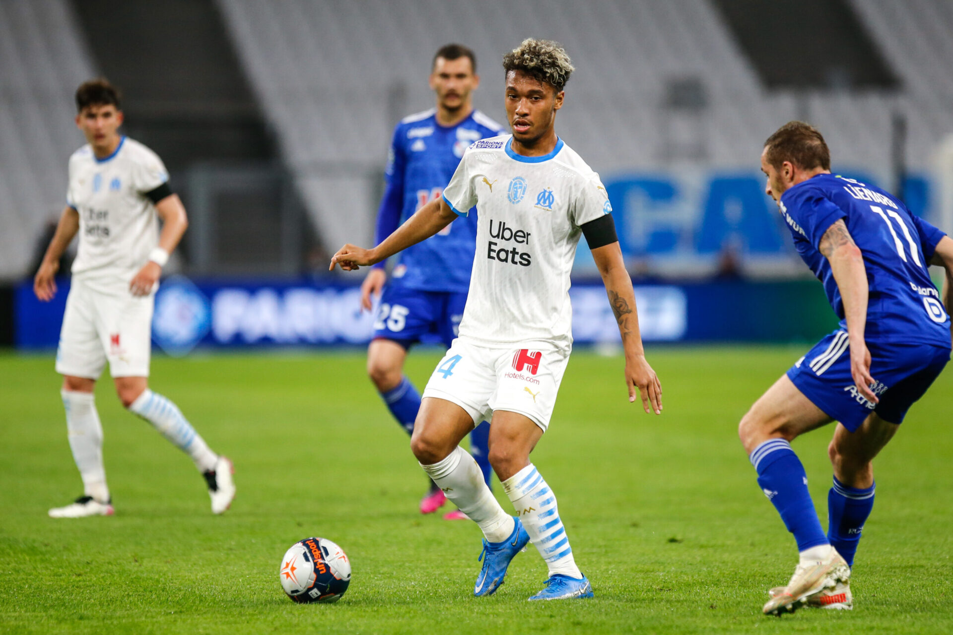 Kamara est un gamin du club et ce serait un coup dur pour l'OM de perdre ce symbole (iconsport)