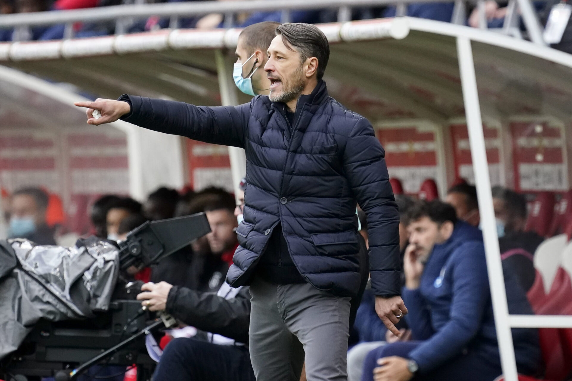Niko Kovac sur le banc de l'AS Monaco (iconsport)