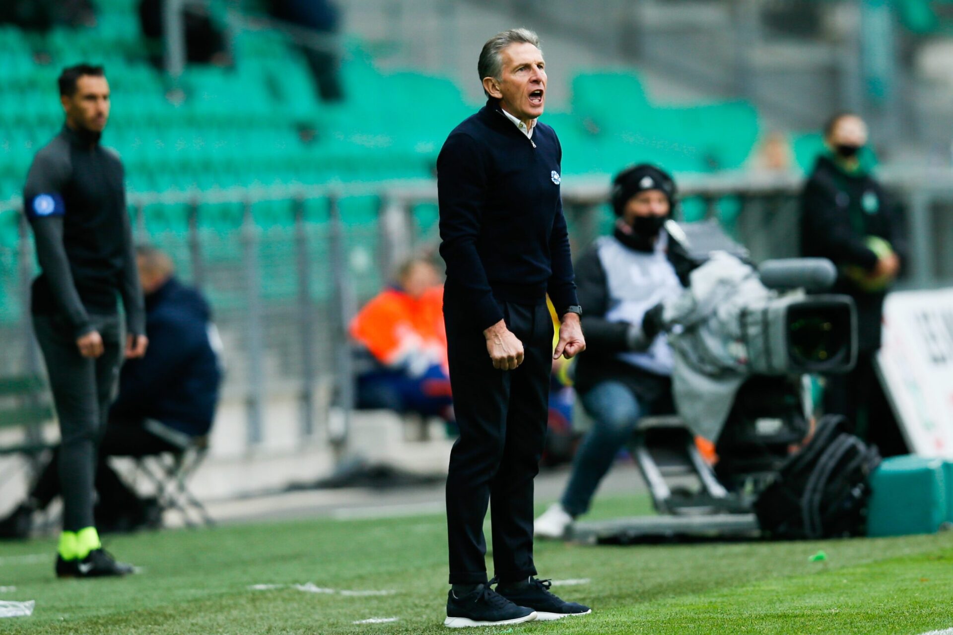 Puel ne veut surtout pas voir ses joueurs s'enflamment après ce premier succès de la saison (iconsport)