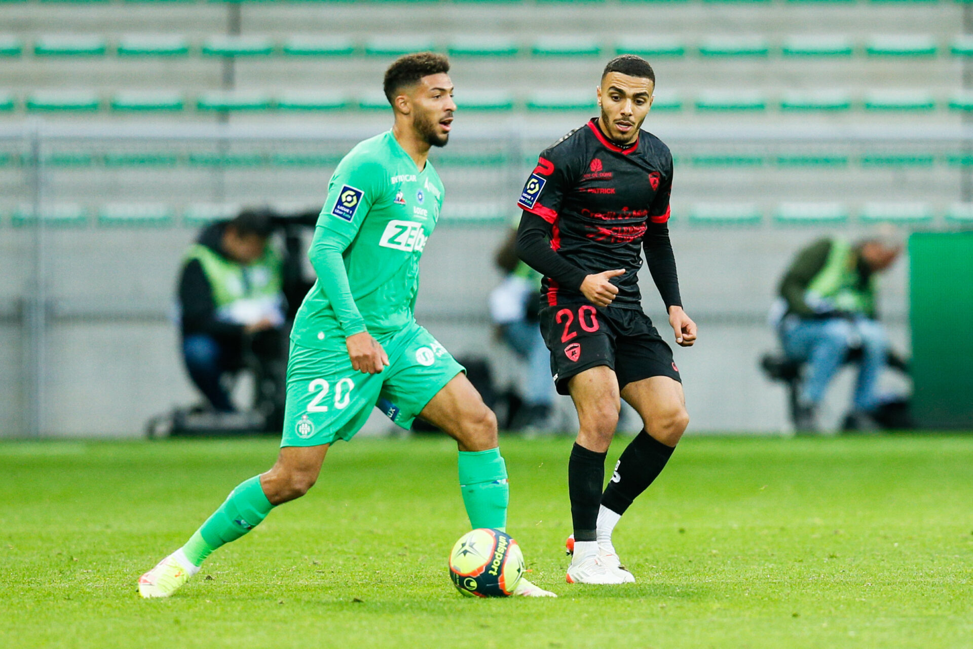 Saint-Etienne a arraché sa première victoire de la saison face à Clermont (iconsport)