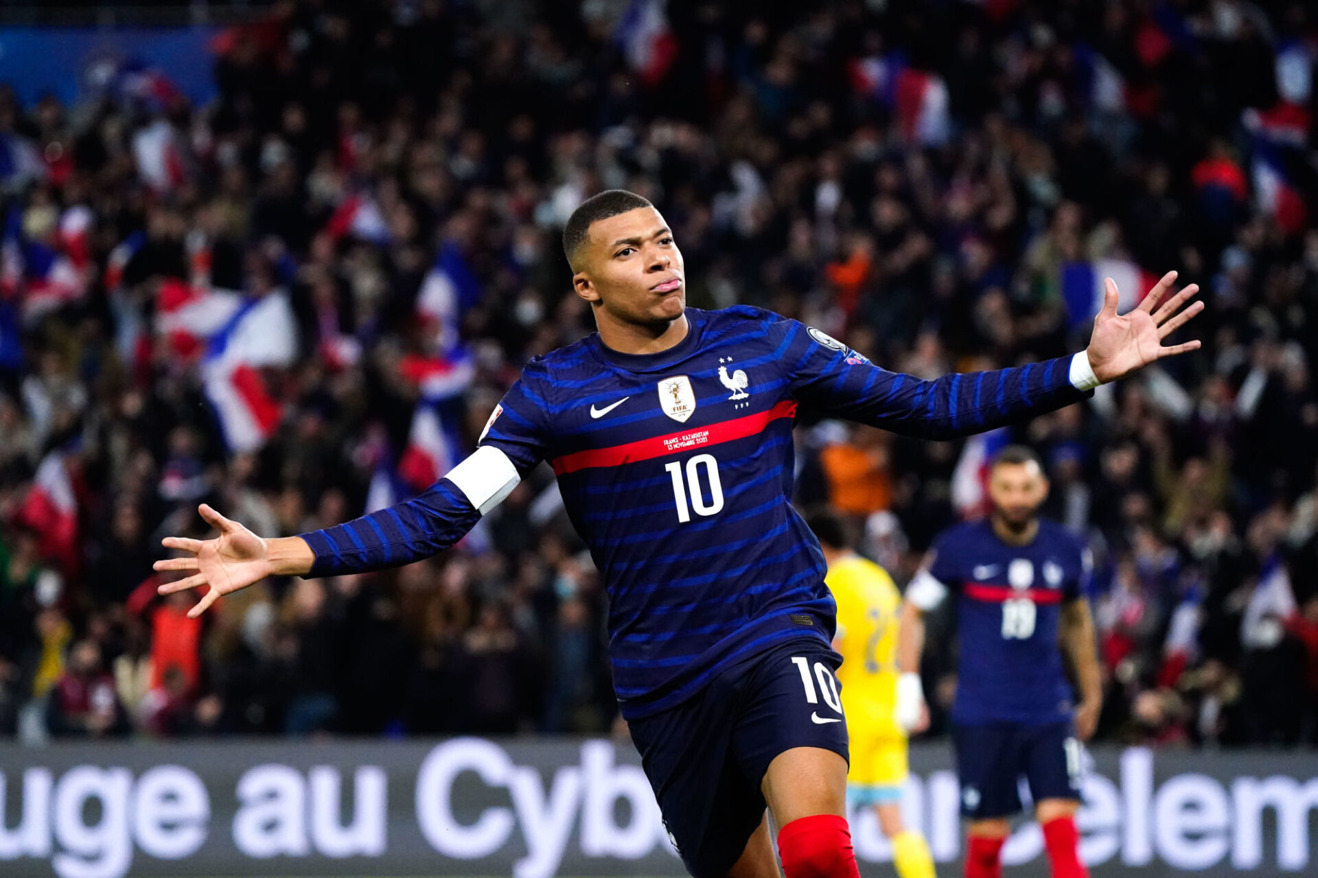 Kylian Mbappé a lancé la très prolifique soirée de l'équipe de France contre le Kazakhstan. Icon Sport