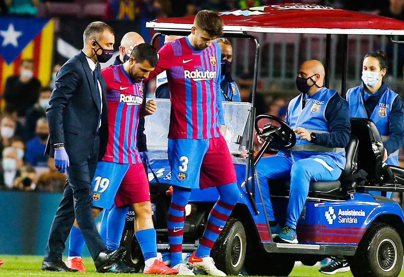 Agüero avait eu un malaise lors du match face à Alavés (iconsport)
