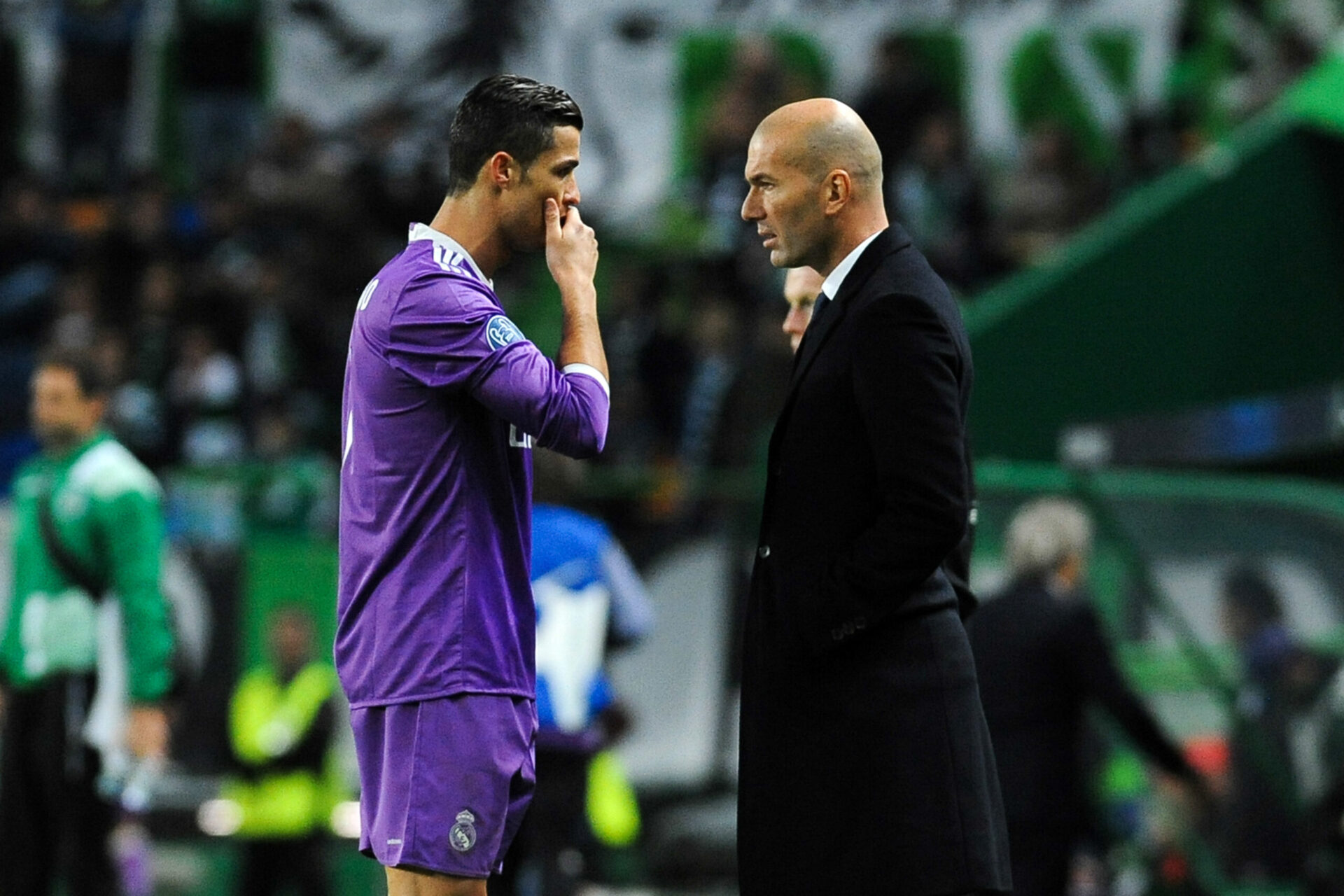 Serait-ce l'heure des grandes retrouvailles entre Cristiano Ronaldo et Zinédine Zidane ? Icon Sport