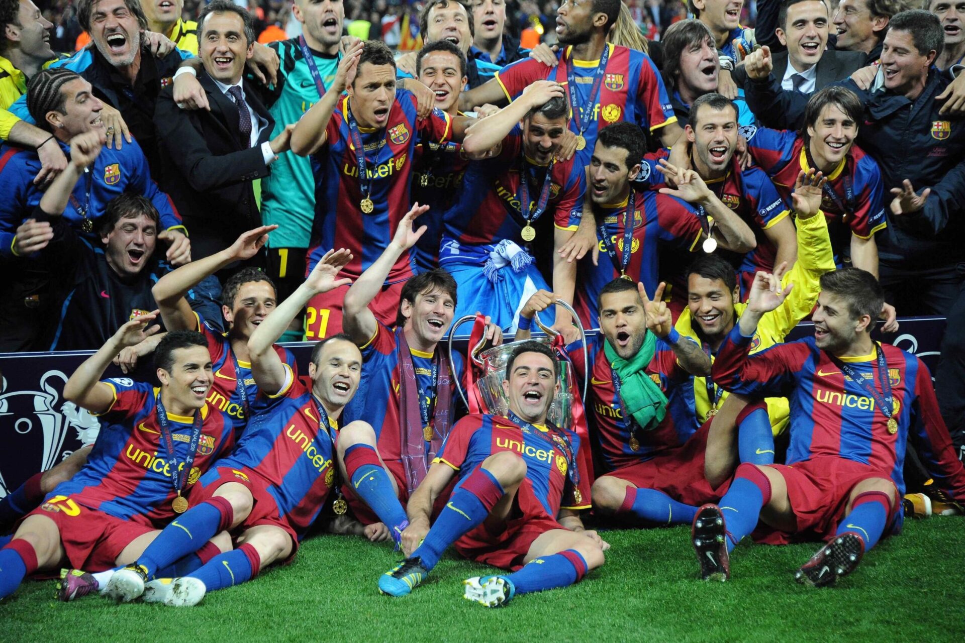 La génération dorée du Barça pourrait ainsi revenir pour encadrer les jeunes joueurs (iconsport)