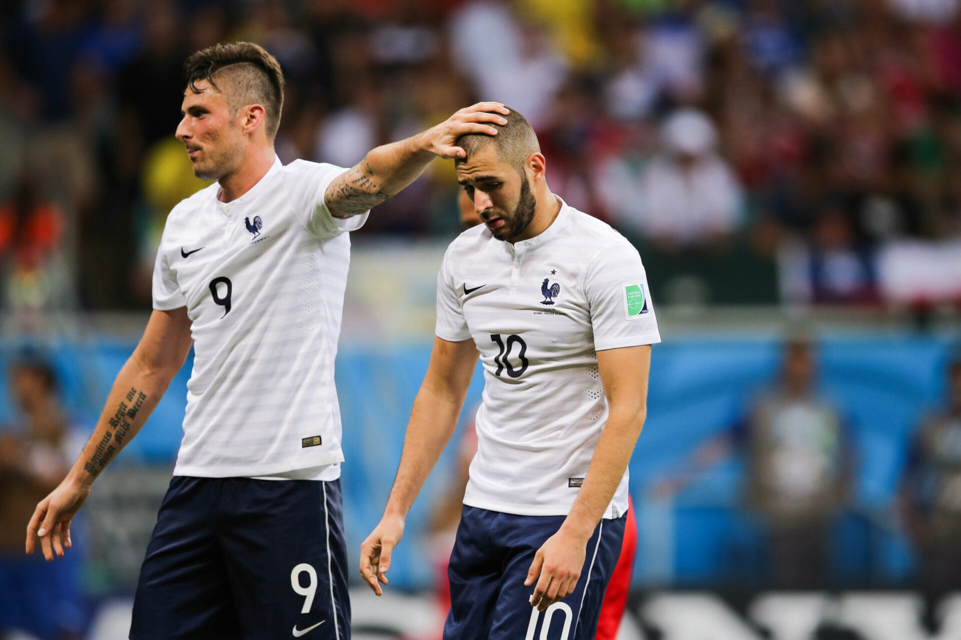 Olivier Giroud n'a rien contre Karim Benzema (iconsport)