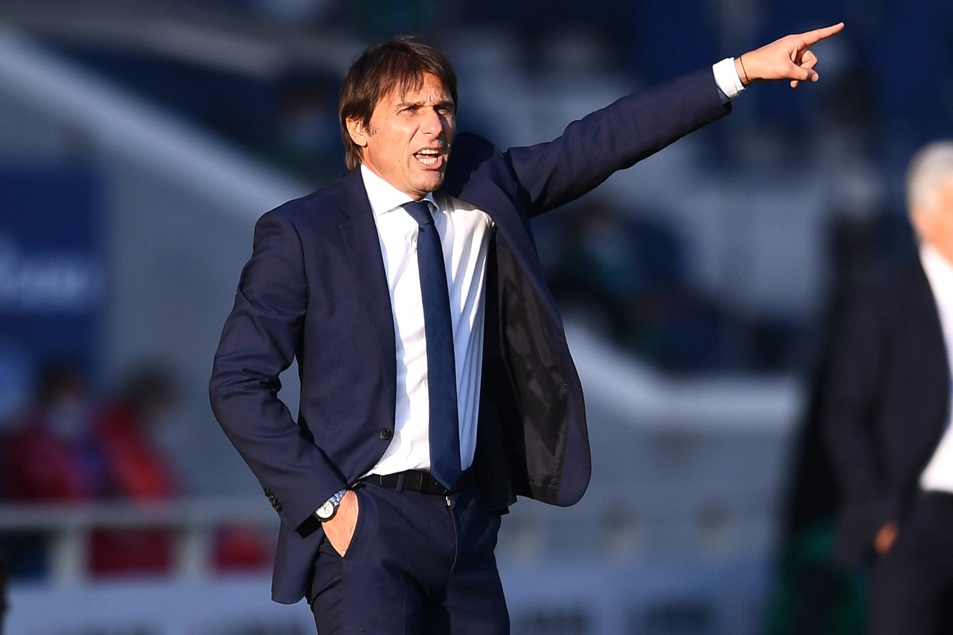 Débarqué à Tottenham il y a peu, Antonio Conte a reçu un bel hommage de la part de son nouveau gardien (iconsport)