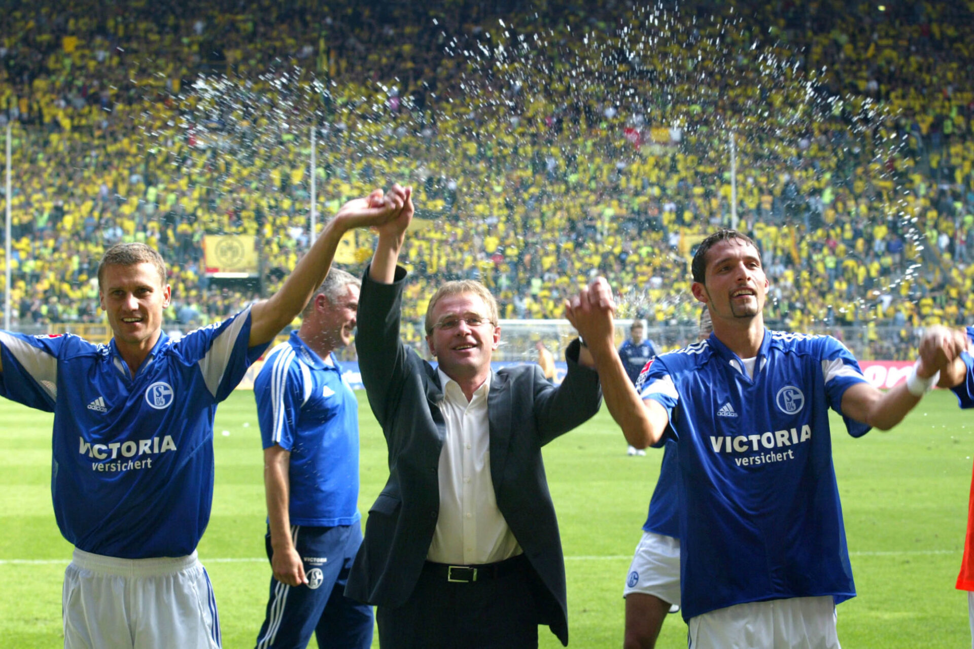 Valeri Lobanovski est l'un des entra&icirc;neurs pr&eacute;curseurs dont s'est inspir&eacute; Ralf Rangnick. Icon Sport