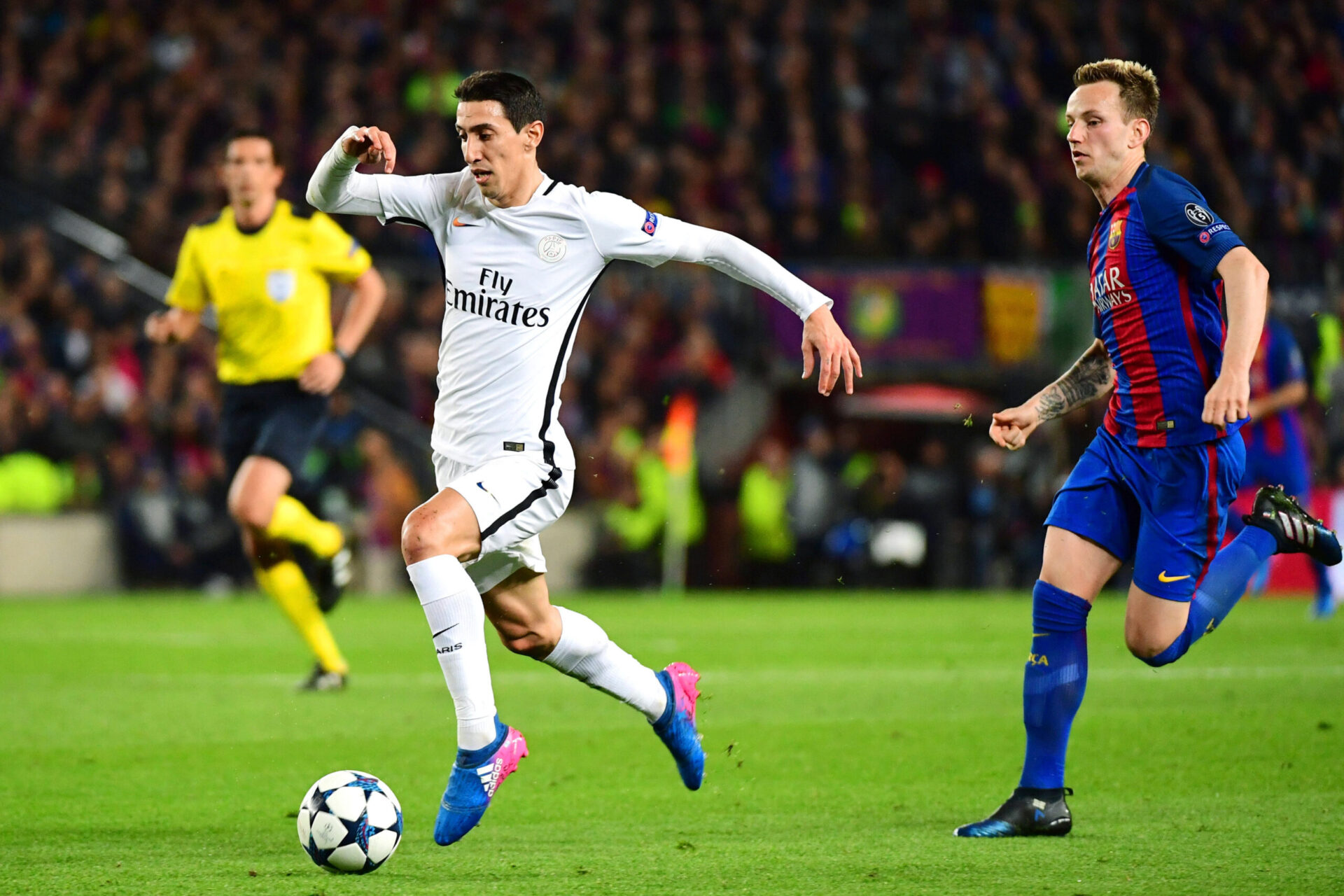 Alors qu'il évoluait à Barcelone, entre 2016 et 2020, Ivan Rakitić a plusieurs fois été annoncé dans le viseur du Paris Saint-Germain (iconsport)