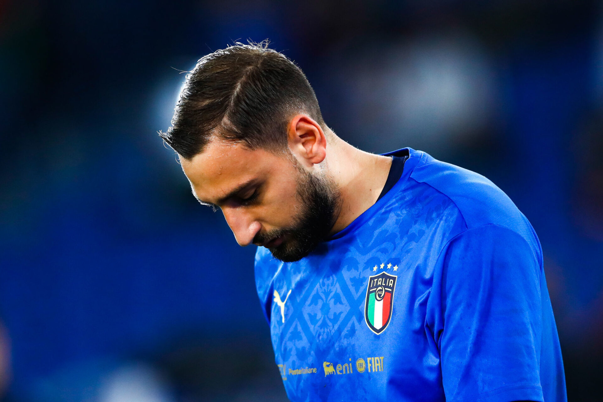 Gianluigi Donnarumma et l'Italie ont raté la qualification directe pour la Coupe du monde 2022. Icon Sport Gianluigi Donnarumma et l'Italie ont raté la qualification directe pour la Coupe du monde 2022. Icon Sport