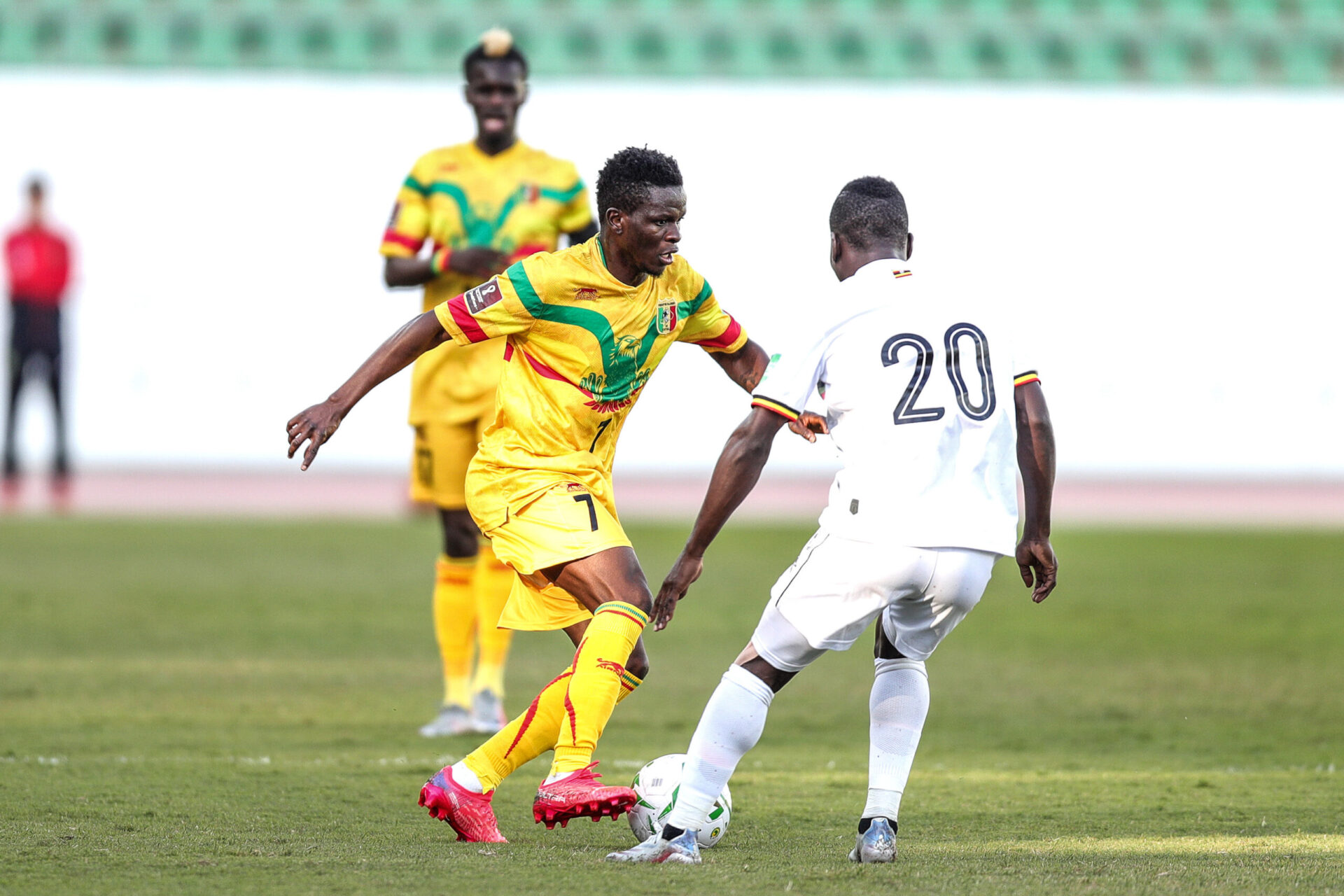 Le joueur du Stade de Reims, Moussa Doumbia, disputera la Coupe d'Afrique des Nations avec le Mali. Icon Sport