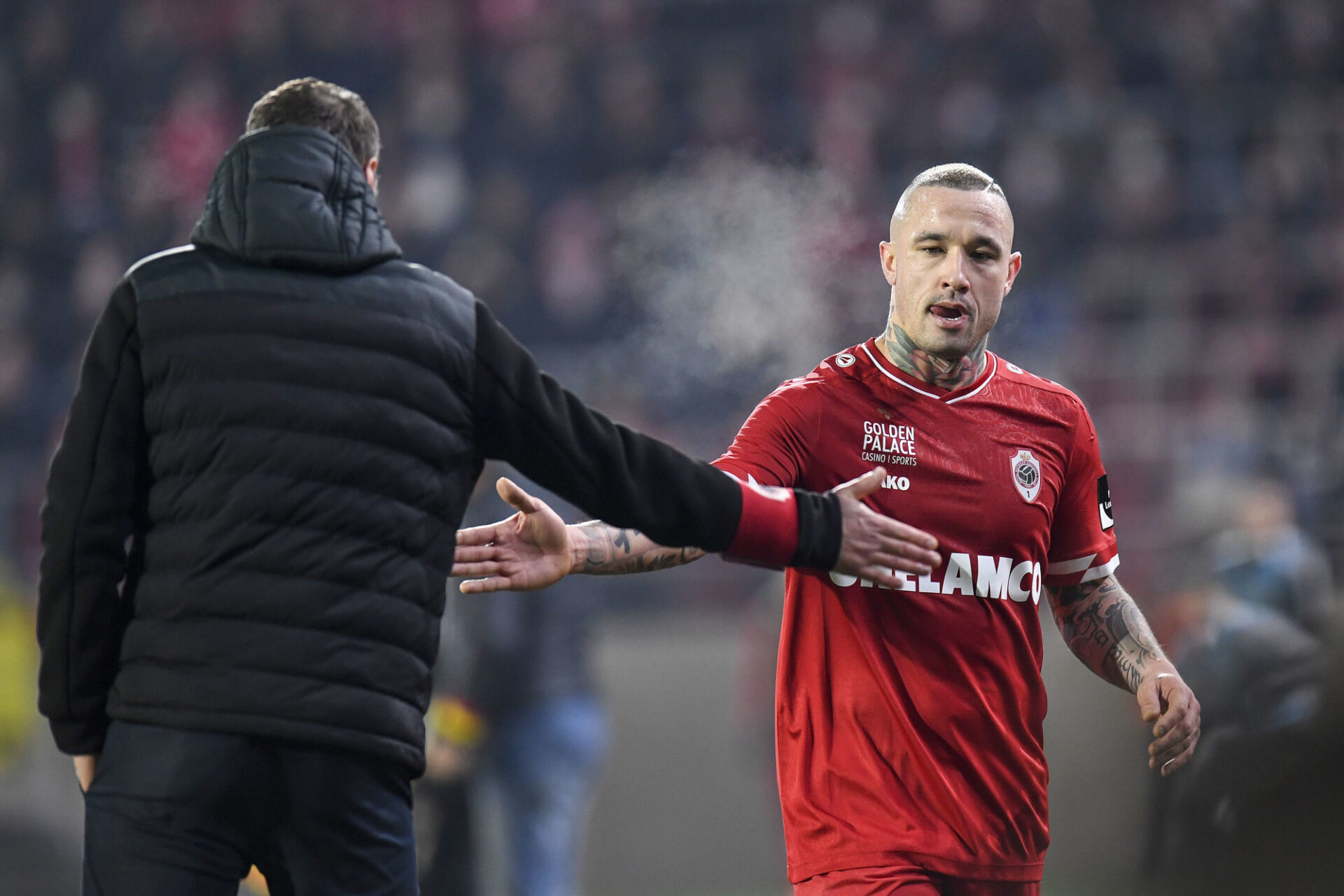 Radja Nainggolan aimerait plus d'engouement et de passion en Belgique. Icon Sport