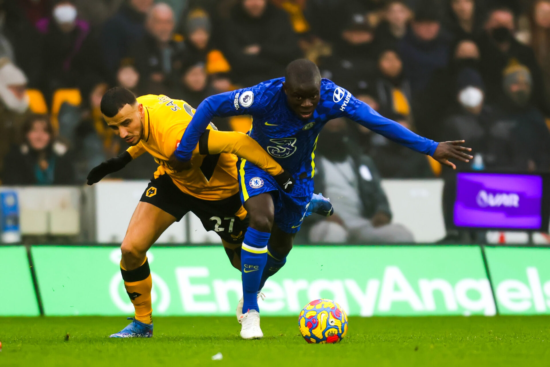 De retour, Kant&eacute; a jou&eacute; tout le match face &agrave; Wolverhampton (iconsport)