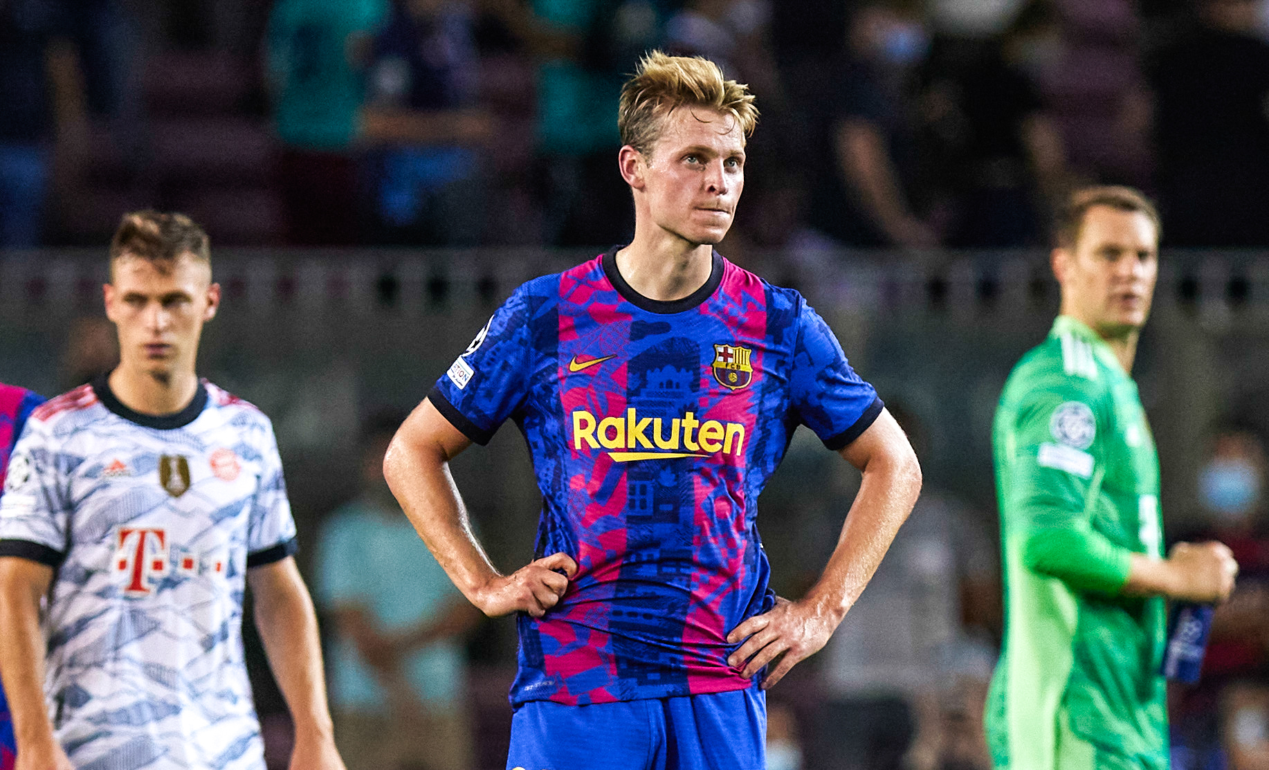 Les Blaugranas se sont lourdement inclinés au match aller face au Bayern (iconsport) Les Blaugranas se sont lourdement inclinés au match aller face au Bayern (iconsport)