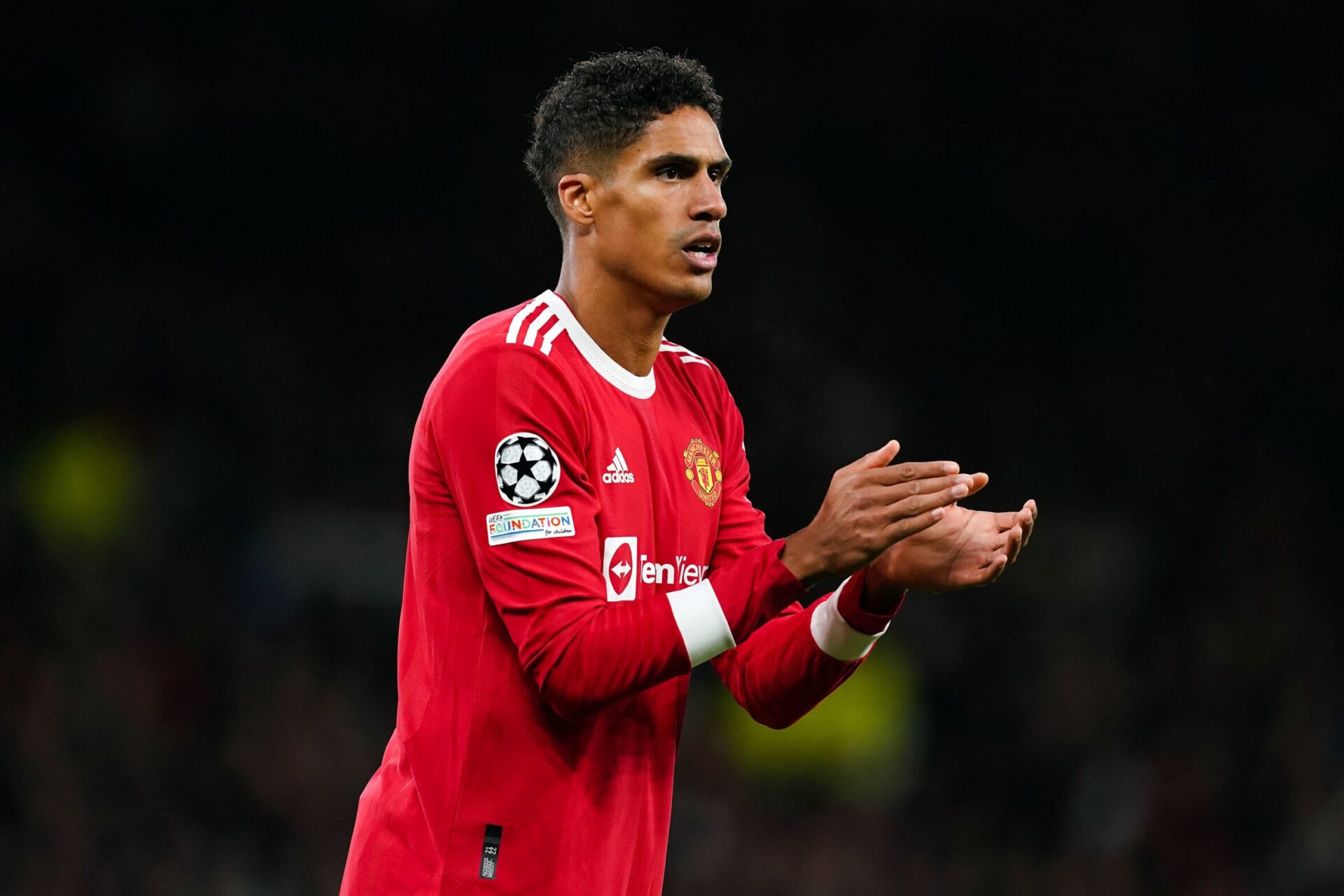Raphaël Varane sous les couleurs de Manchester United (Icon Sport) Raphaël Varane sous les couleurs de Manchester United (Icon Sport)