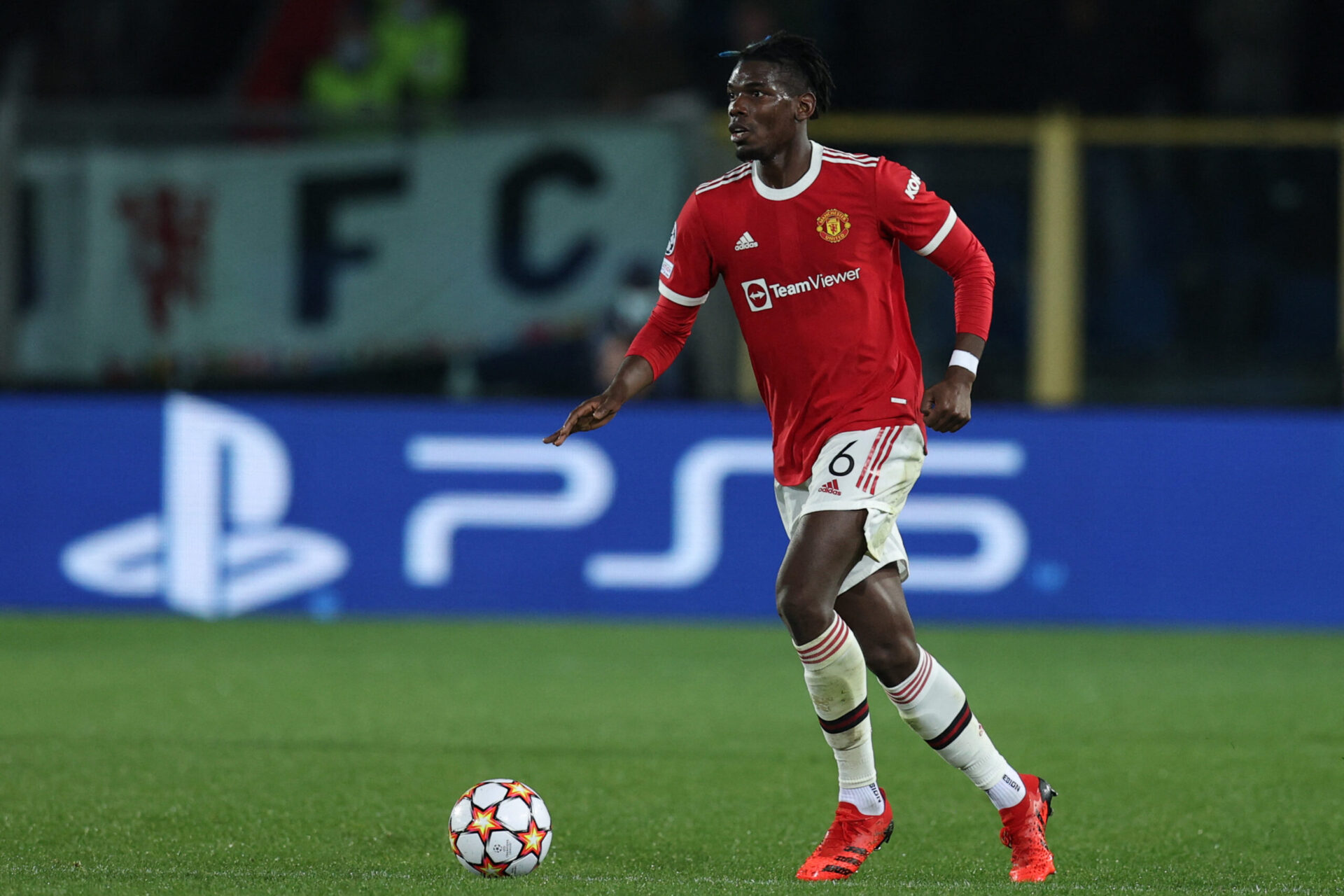 Paul Pogba sous les couleurs de Manchester United (iconsport)