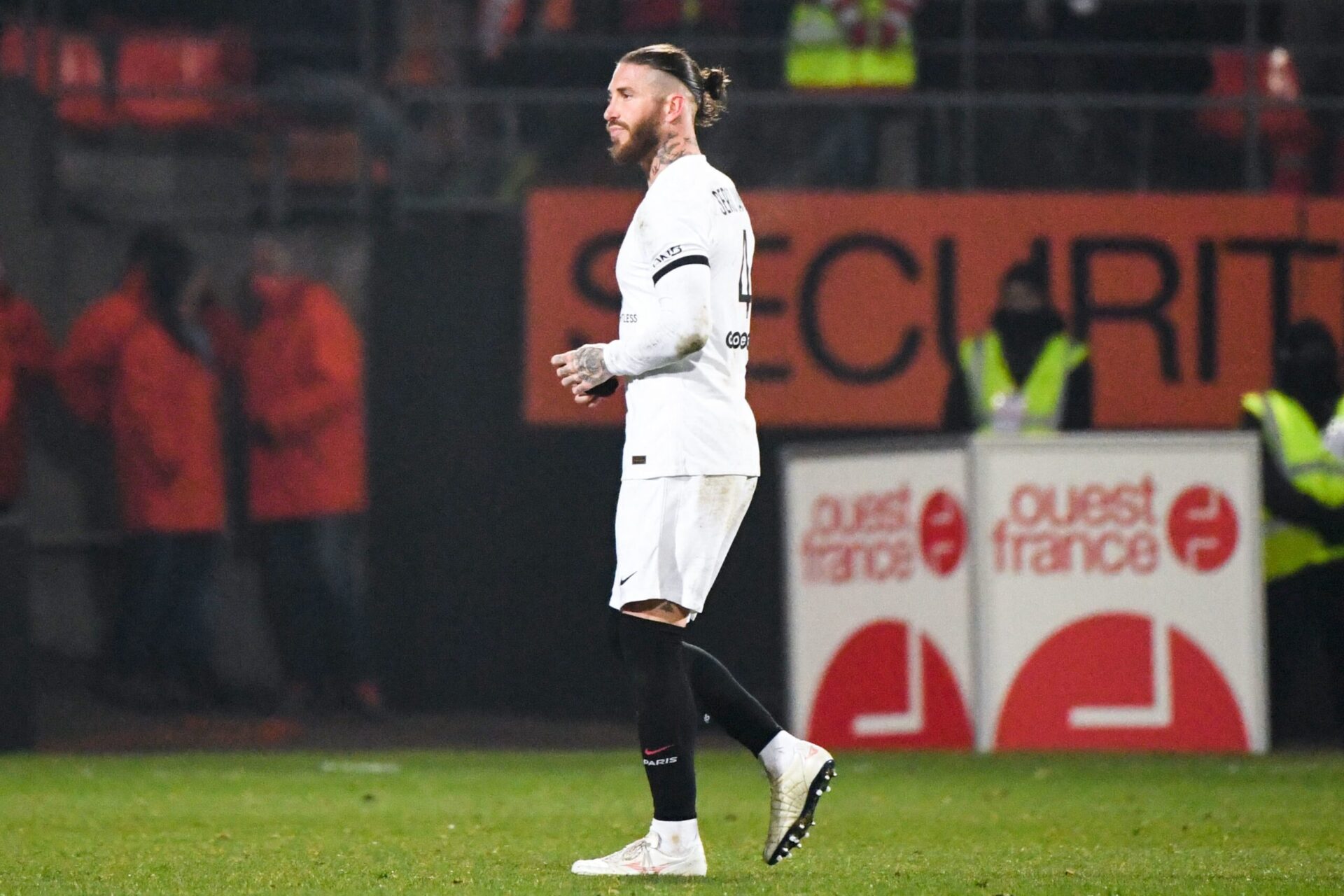 Ramos n'a eu besoin que de trois matchs pour recevoir sa premi&egrave;re expulsion depuis sa signature au PSG (iconsport)