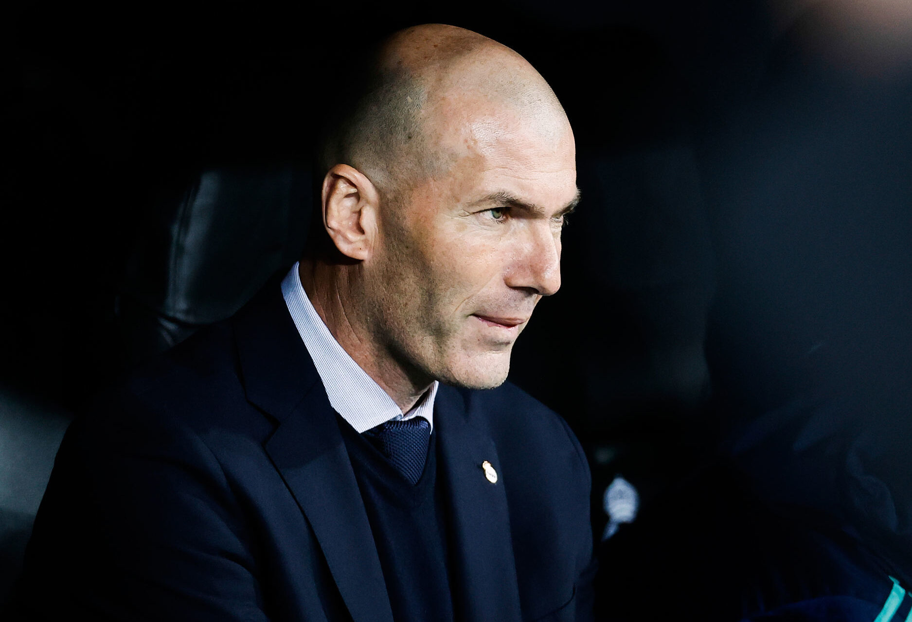 Zin&eacute;dine Zidane, priorit&eacute; du PSG pour le poste d'entra&icirc;neur. Icon Sport