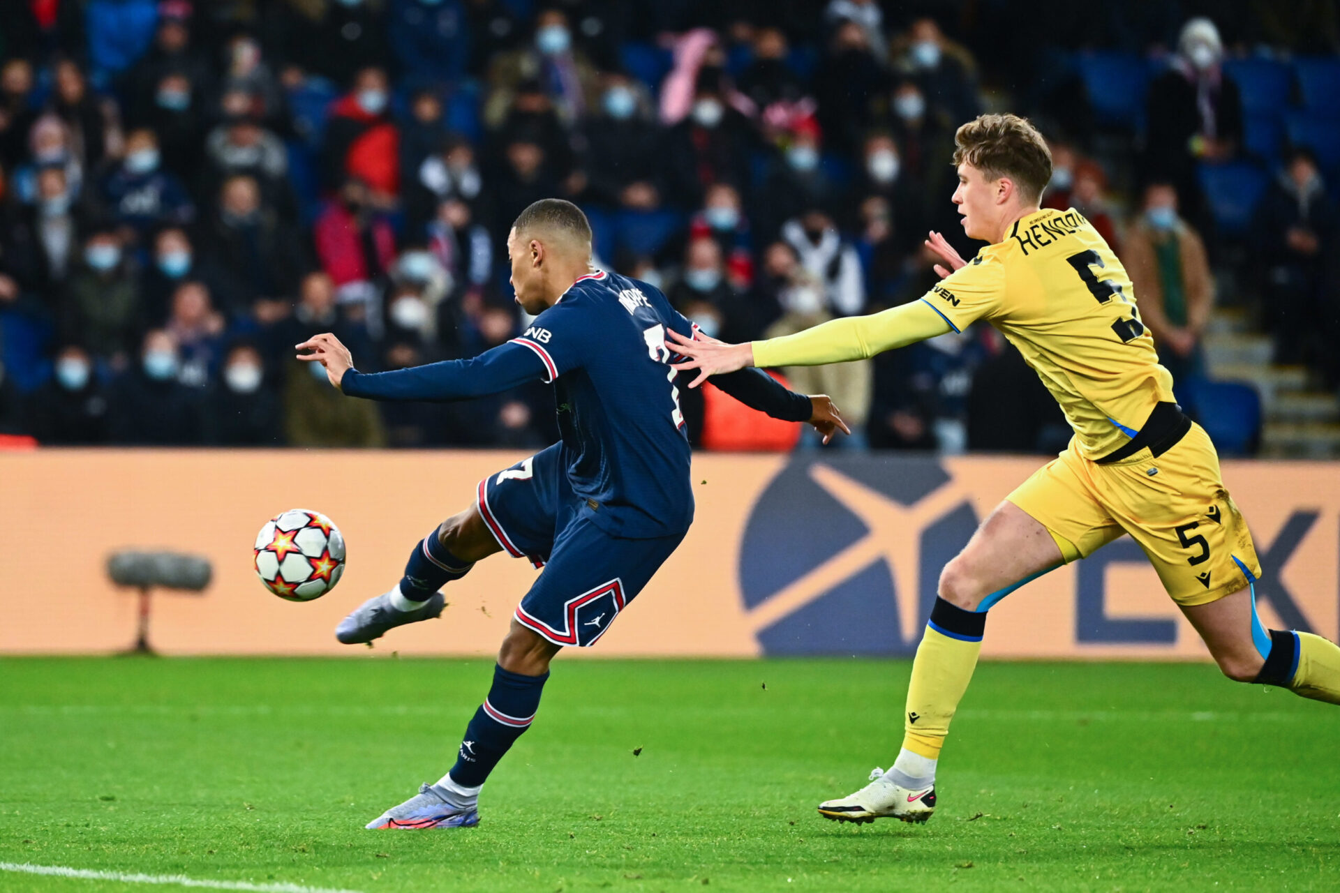 Le PSG s'est imposé 4-1 face à Bruges (iconsport) Le PSG s'est imposé 4-1 face à Bruges (iconsport)