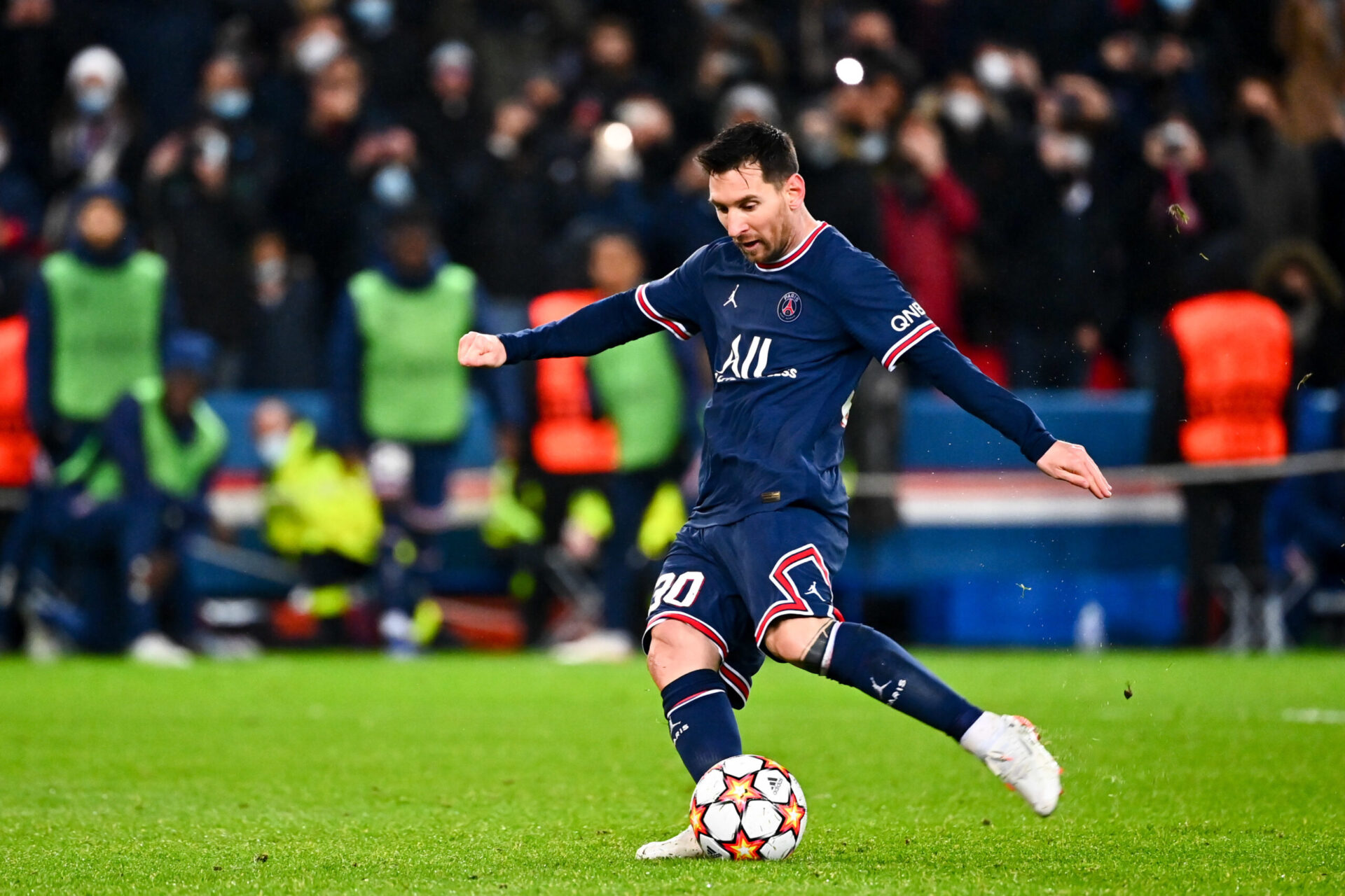 Messi a donc inscrit un doubl&eacute; mardi face &agrave; Bruges (iconsport)