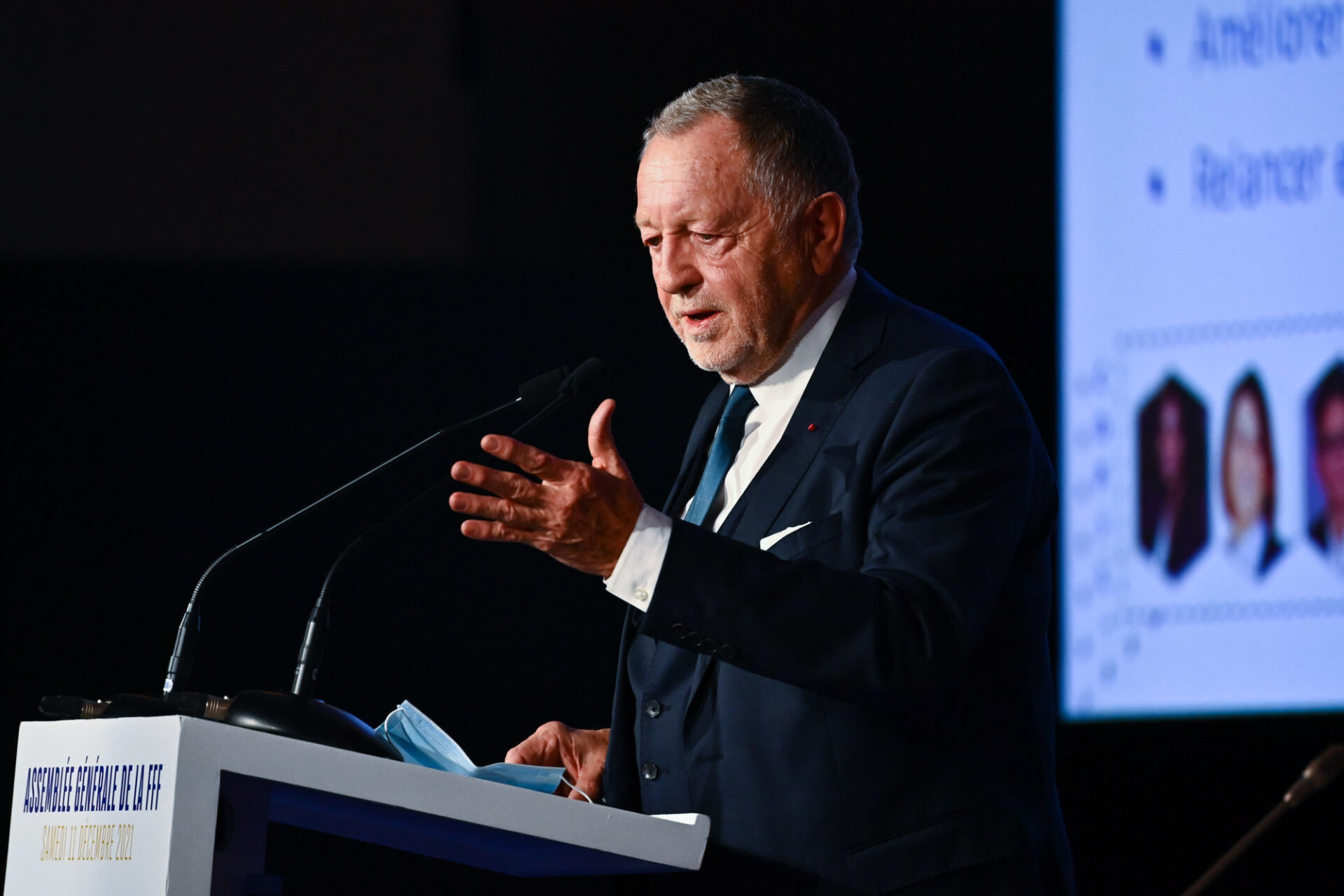 Jean-Michel Aulas s'est voulu optimiste pour l'OL. Icon Sport