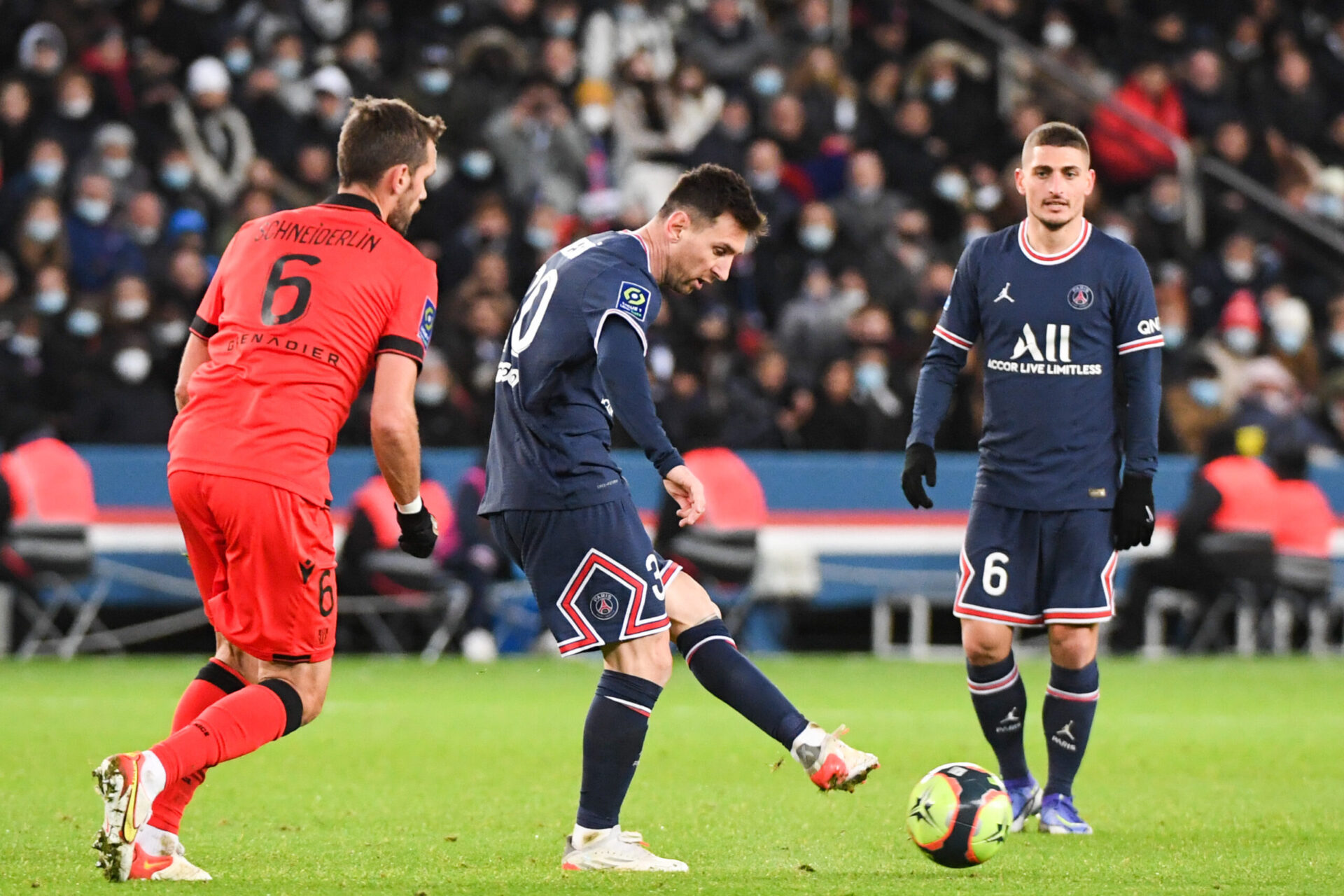 Lionel Messi et Marco Verratti sont titulaires avec le PSG face &agrave; Bruges (iconsport)
