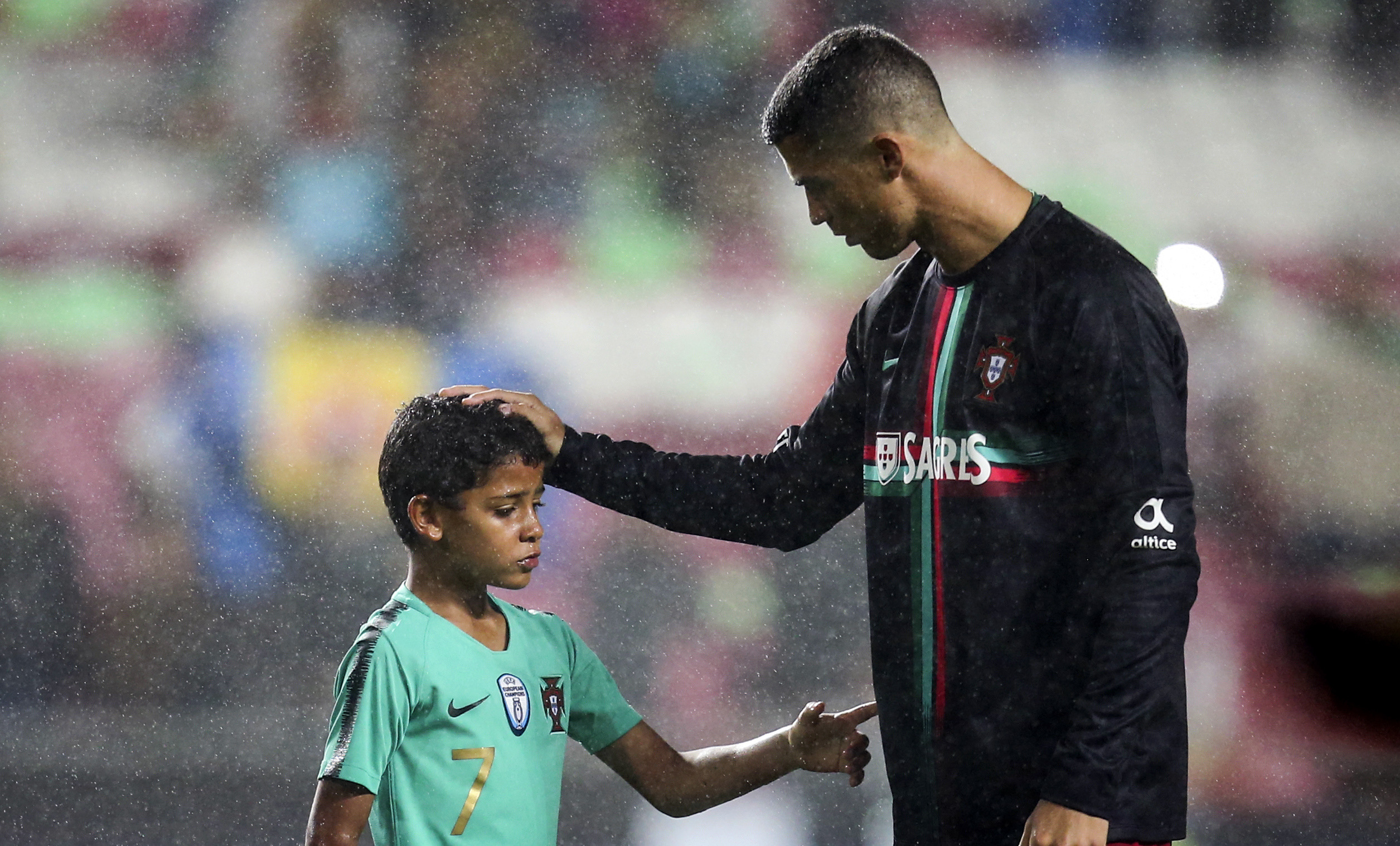 Cristiano Ronaldo Jr rêve de jouer avec son père !