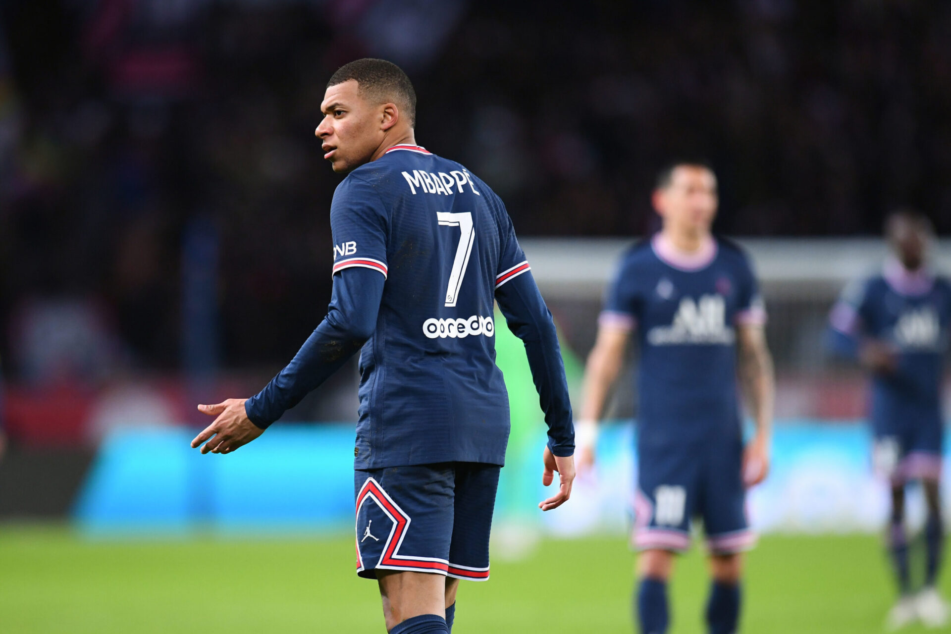 Kylian Mbappé sous les couleurs du PSG (iconsport) Kylian Mbappé sous les couleurs du PSG (iconsport)
