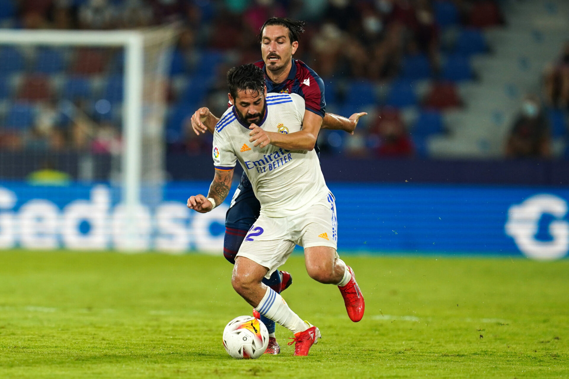 Isco n'a jou&eacute; que sept petits matches cette saison avec le Real Madrid. Icon Sport