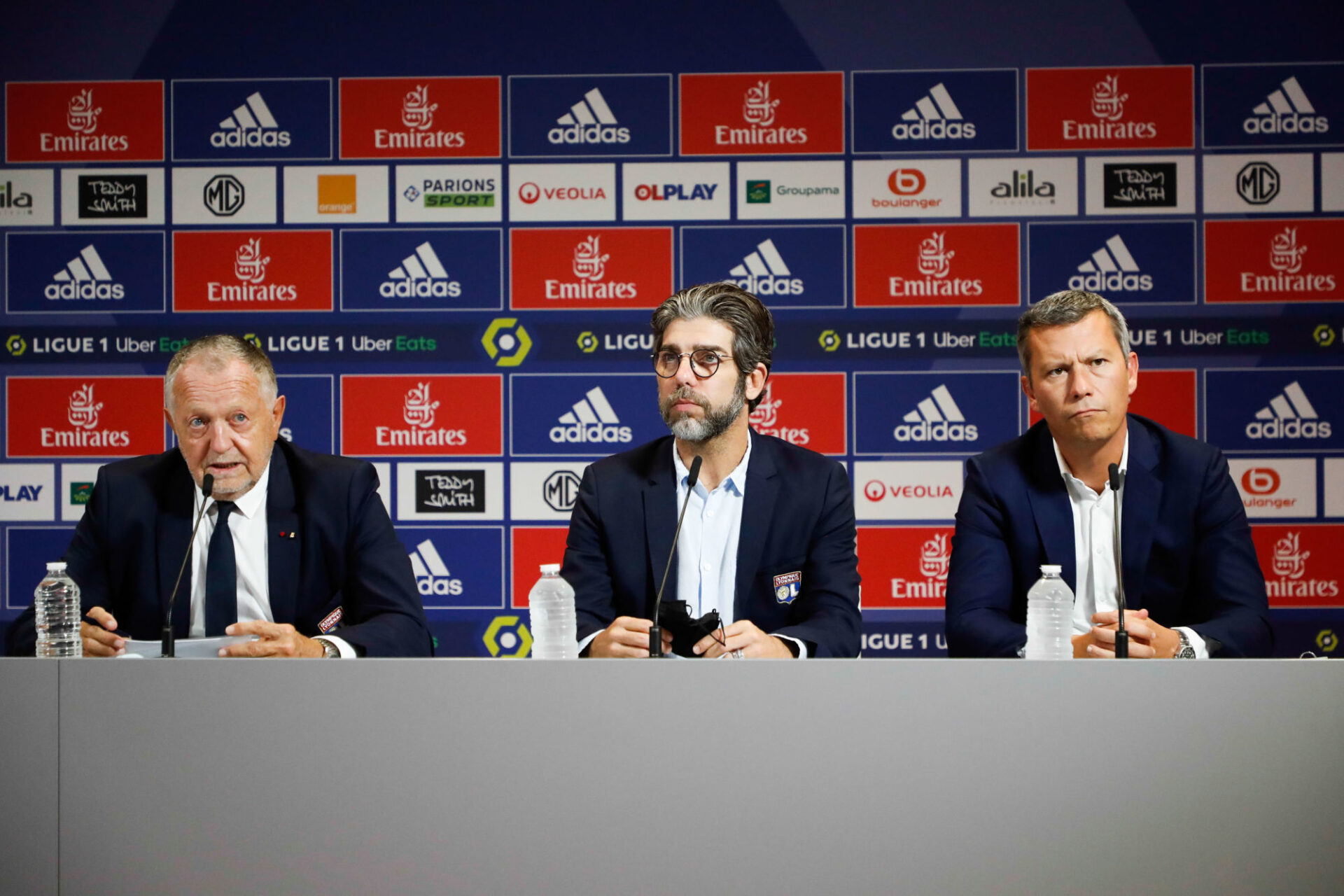 Jean-Michel Aulas s'est voulu optimiste pour l'OL. Icon Sport