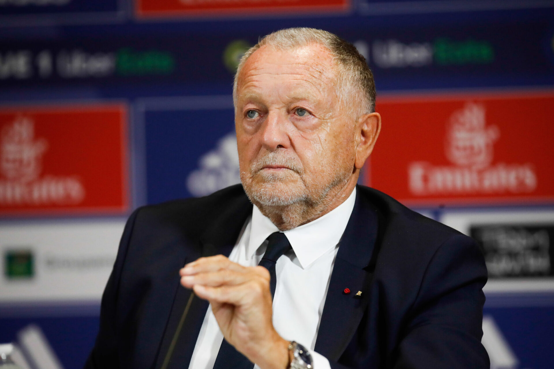 Jean-Michel Aulas, président de l'Olympique Lyonnais (IconSport) Jean-Michel Aulas, président de l'Olympique Lyonnais (IconSport)