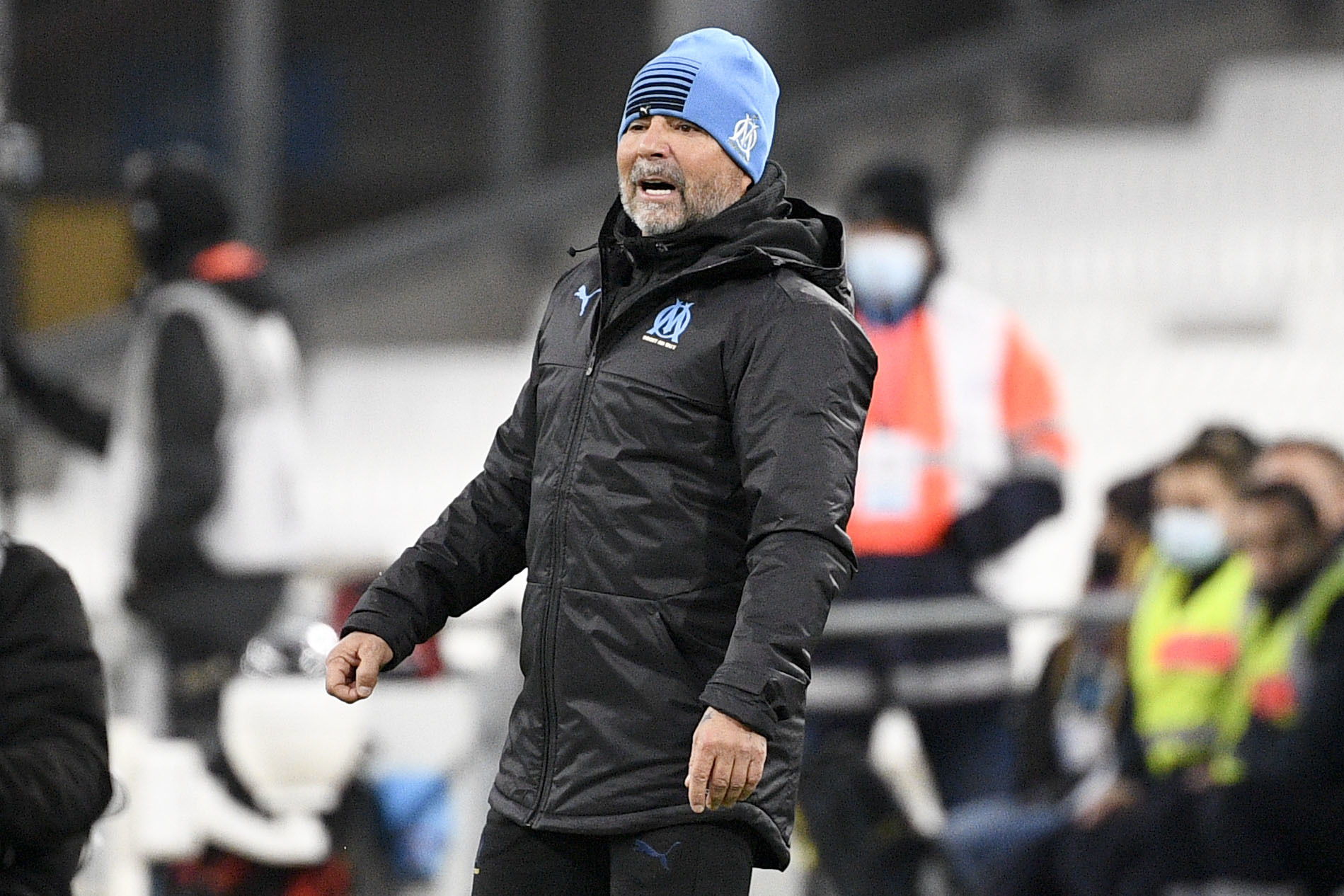 Jorge Sampaoli sur le banc de l'OM (iconsport)