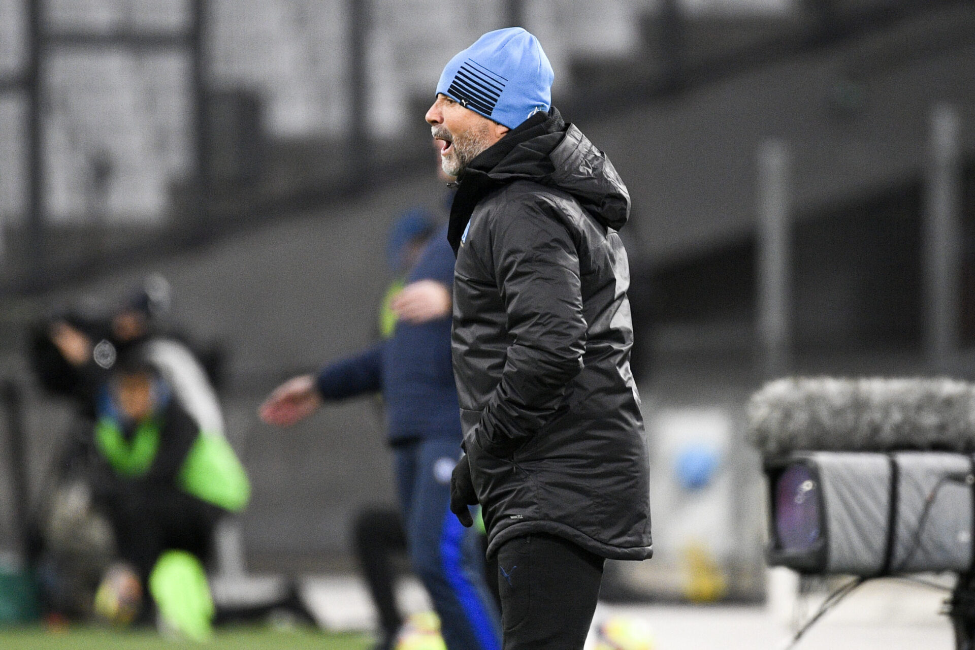 L'entra&icirc;neur phoc&eacute;en s'est montr&eacute; dithyrambique envers ses joueurs apr&egrave;s le match face aux Canaris (iconsport)