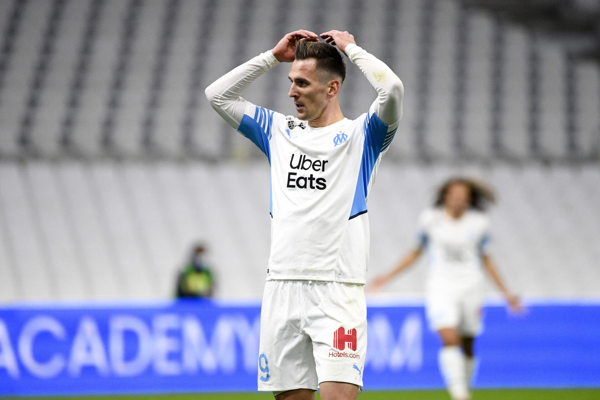 Arkadiusz Milik a inscrit un but somptueux face &agrave; Metz. / Icon Sport