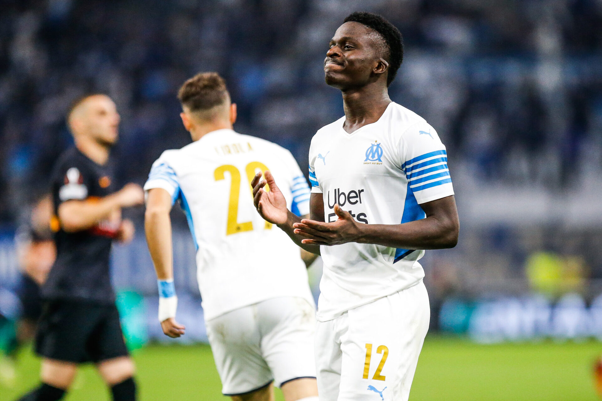Bamba Dieng a magnifiquement ouvert le score pour l'OM (iconsport) Bamba Dieng a magnifiquement ouvert le score pour l'OM (iconsport)