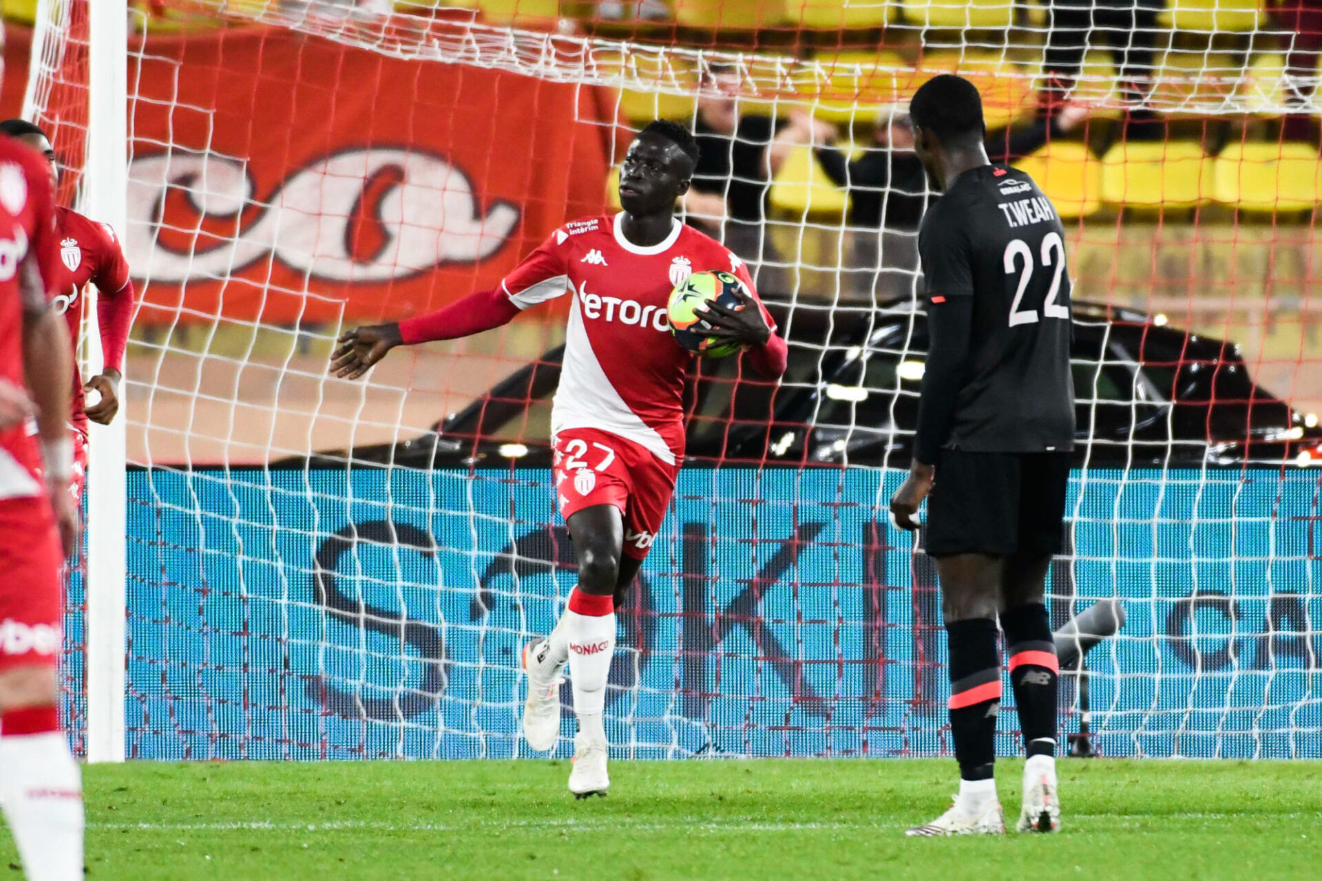 Krépin Diatta avait marqué son premier but en Ligue 1 cette saison contre le LOSC, vendredi 19 novembre. Icon Sport Krépin Diatta avait marqué son premier but en Ligue 1 cette saison contre le LOSC, vendredi 19 novembre. Icon Sport