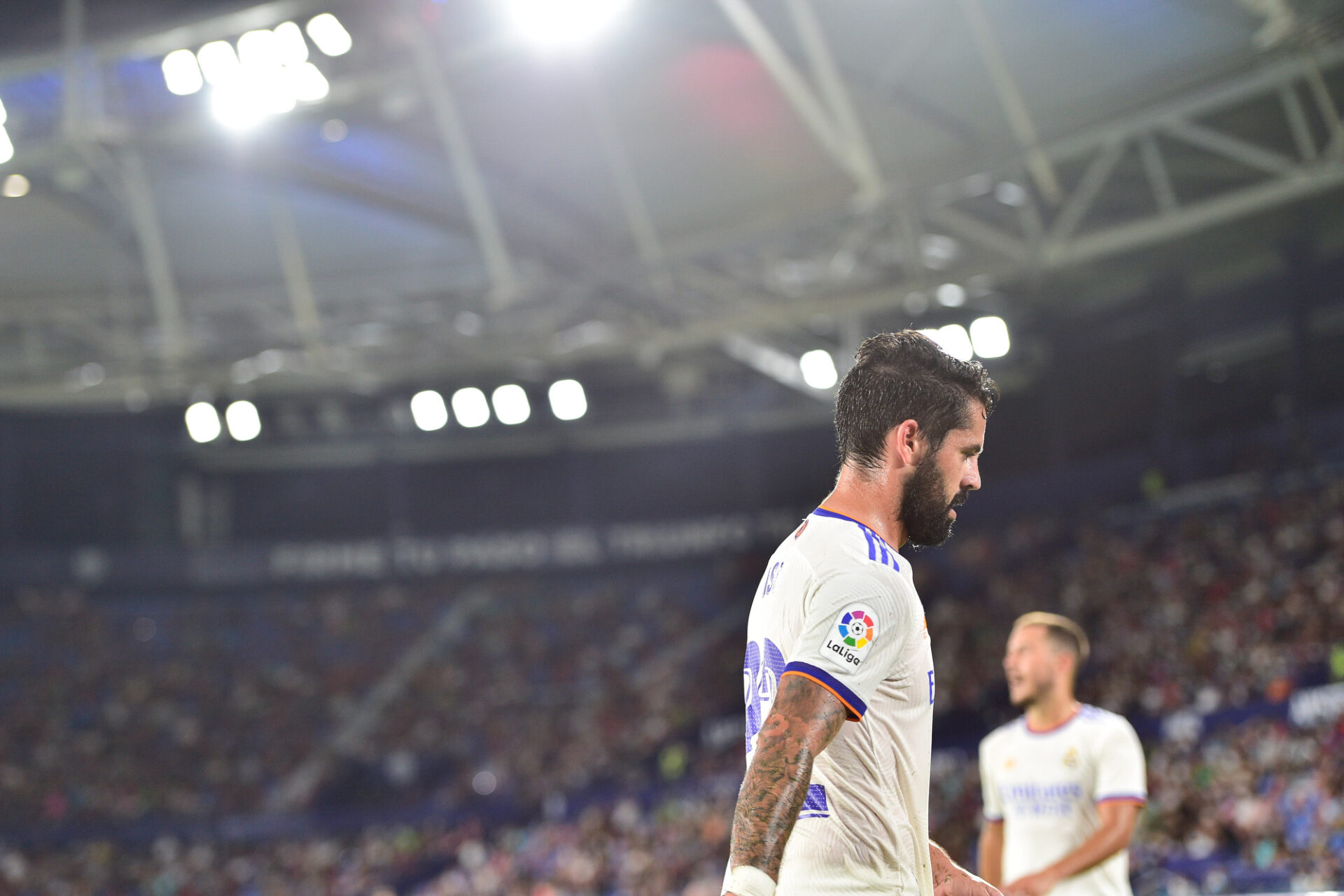 Isco n'a jou&eacute; que sept petits matches cette saison avec le Real Madrid. Icon Sport