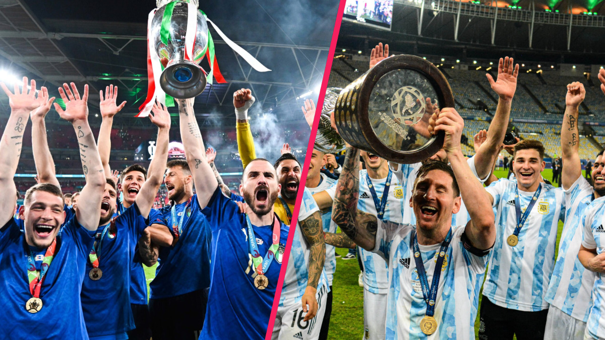 L'Italie et l'Argentine s'affronteront le 1er juin prochain dans une "finalissima" entre champions continentaux (iconsport)
