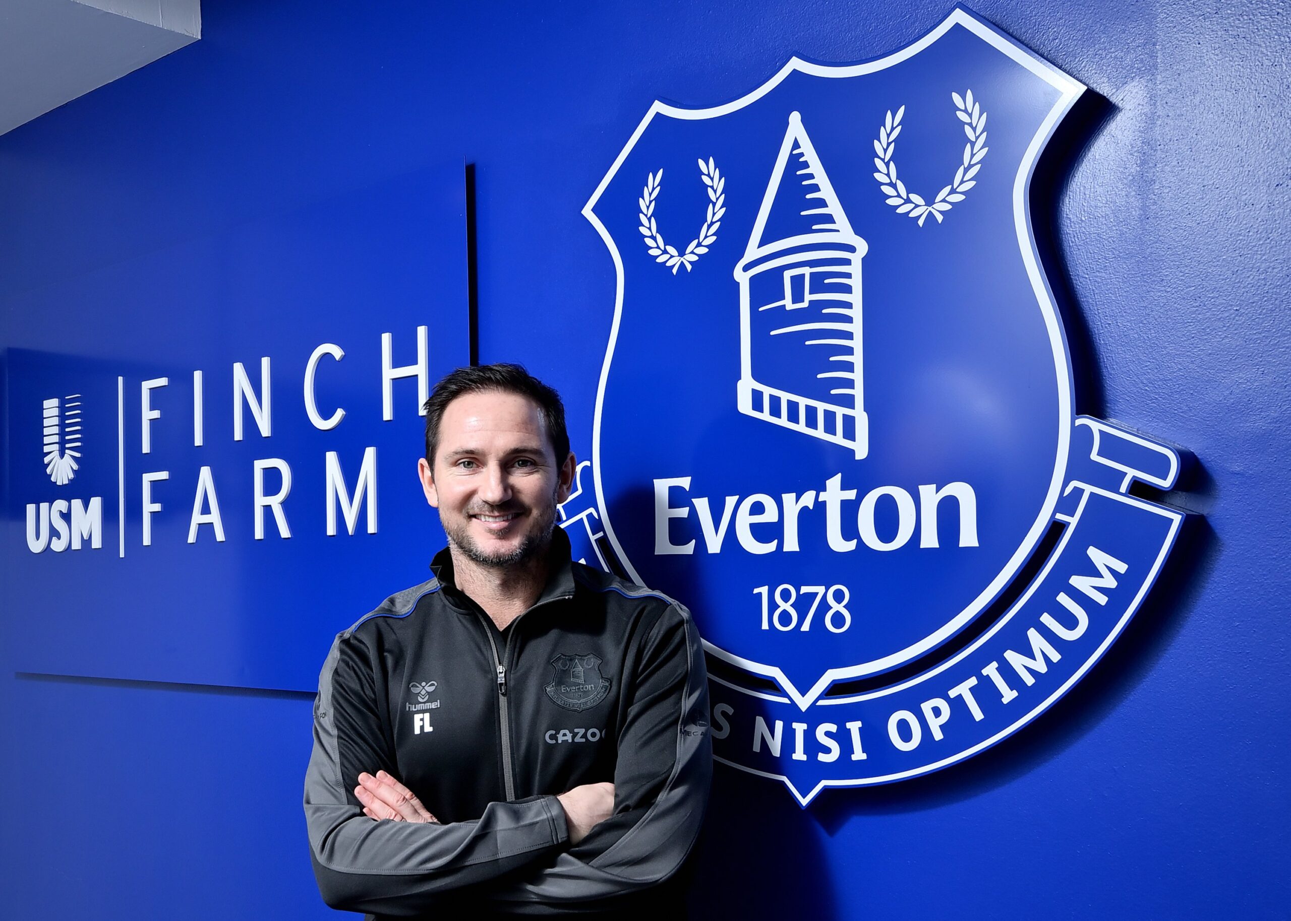Frank Lampard, nommé nouveau coach d'Everton. EvertonFC