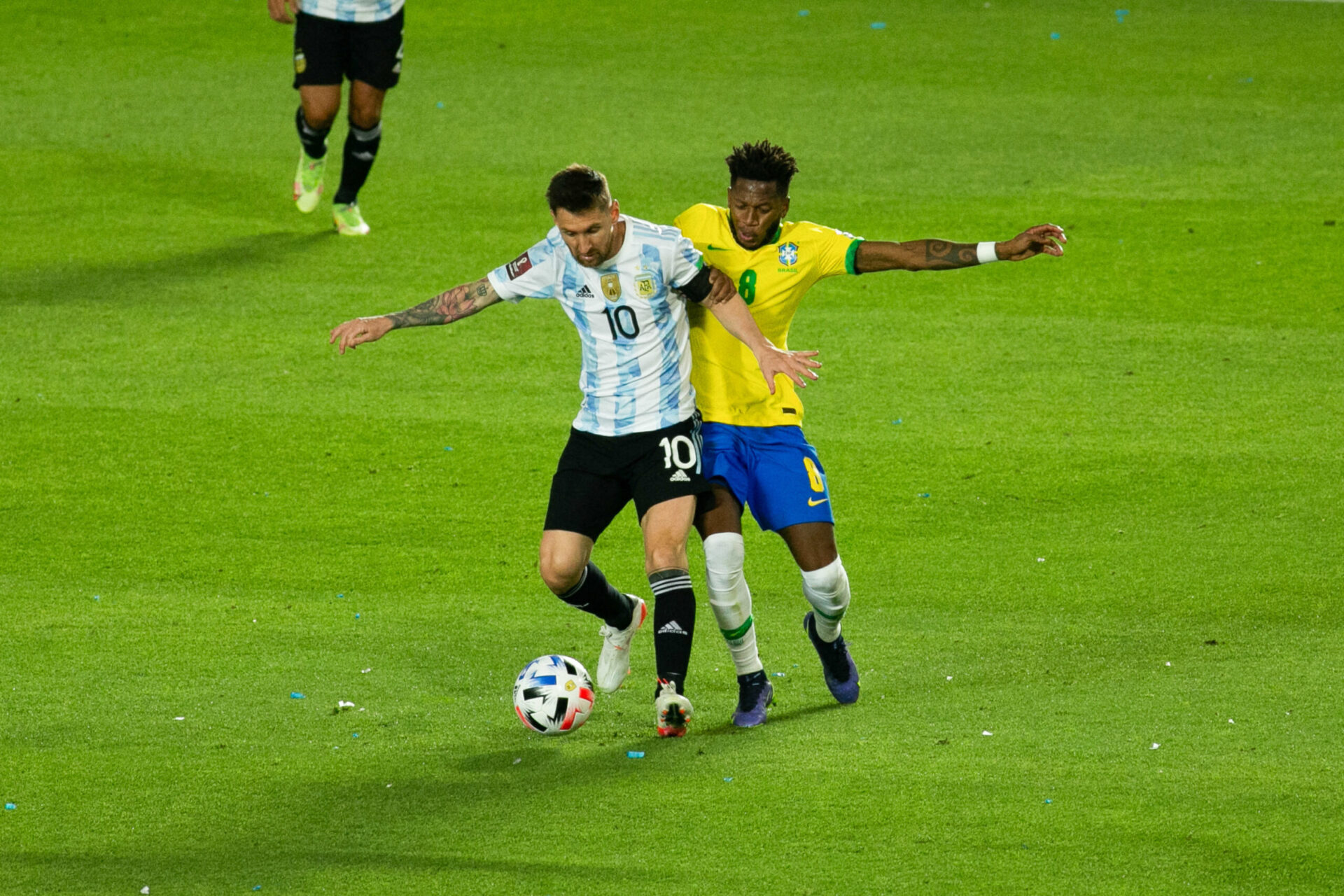L'Argentine de Leo Messi avait obtenu sa qualification pour le Mondial au Qatar en novembre dernier contre le Br&eacute;sil. Icon Sport