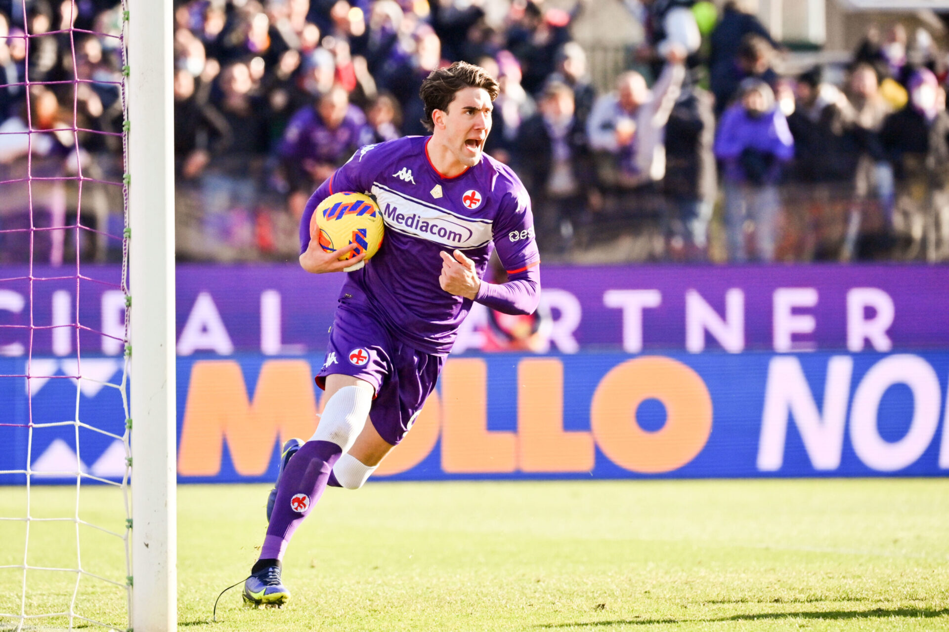 Avant No&euml;l, Vlahović a port&eacute; &agrave; 33 son total de buts en Serie A en 2021 (iconsport)