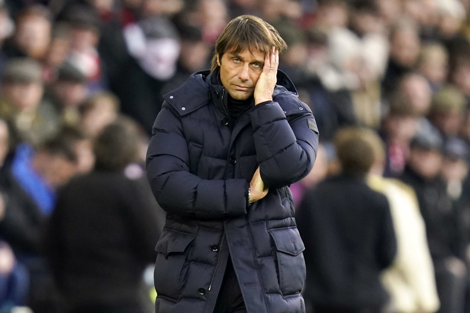 Antonio Conte est en mission avec Tottenham. (Icon Sport)