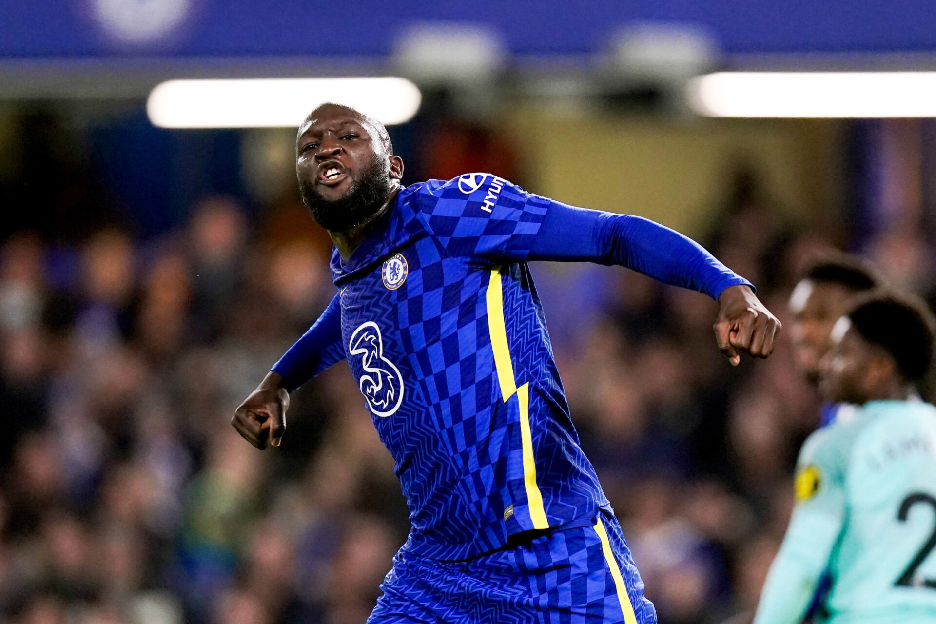 Romelu Lukaku a marqué le premier but de Chelsea. (Icon Sport) Romelu Lukaku a marqué le premier but de Chelsea. (Icon Sport)