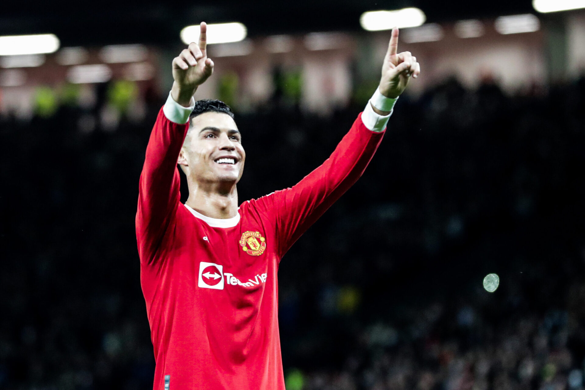 Cristiano Ronaldo sous le maillot de Manchester United (IconSport) Cristiano Ronaldo sous le maillot de Manchester United (IconSport)